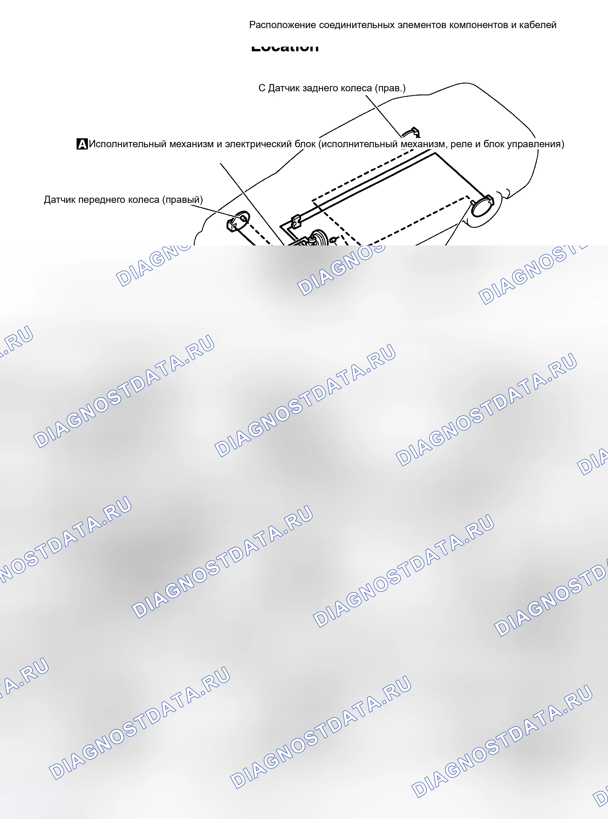 Рис. 28: ОПИСАНИЕ антиблокировочной системы и антипробуксовки (abs/tcs). Nissan Maxima A33