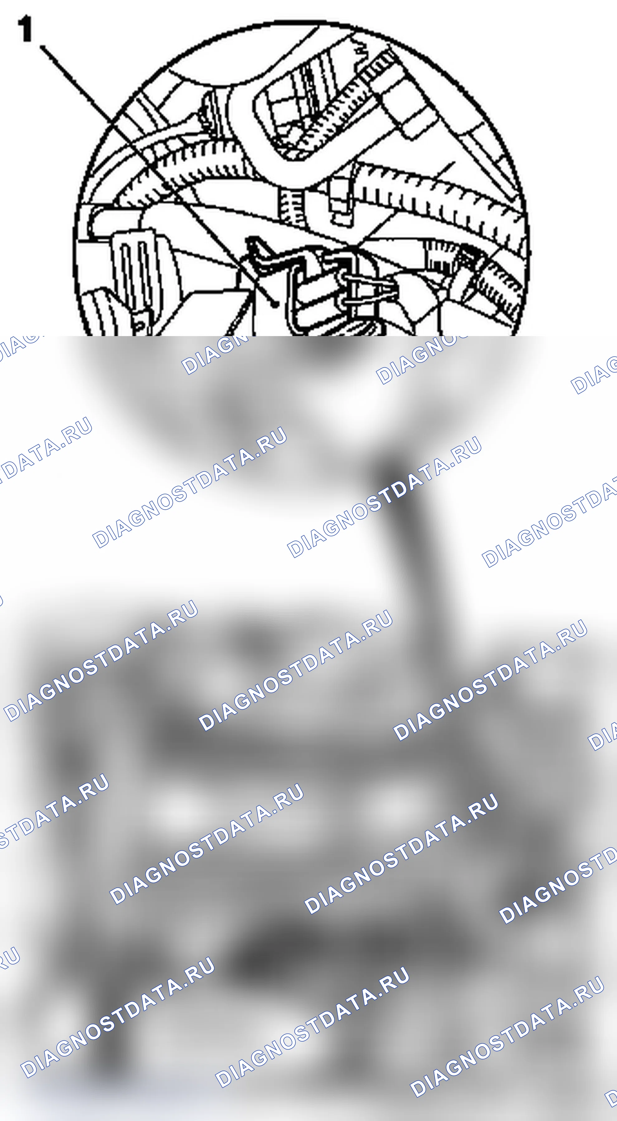 J340110 Монтаж и установка двигателя (Z 22 SE, ручная коробка передач). Opel Zafira A рестайлинг