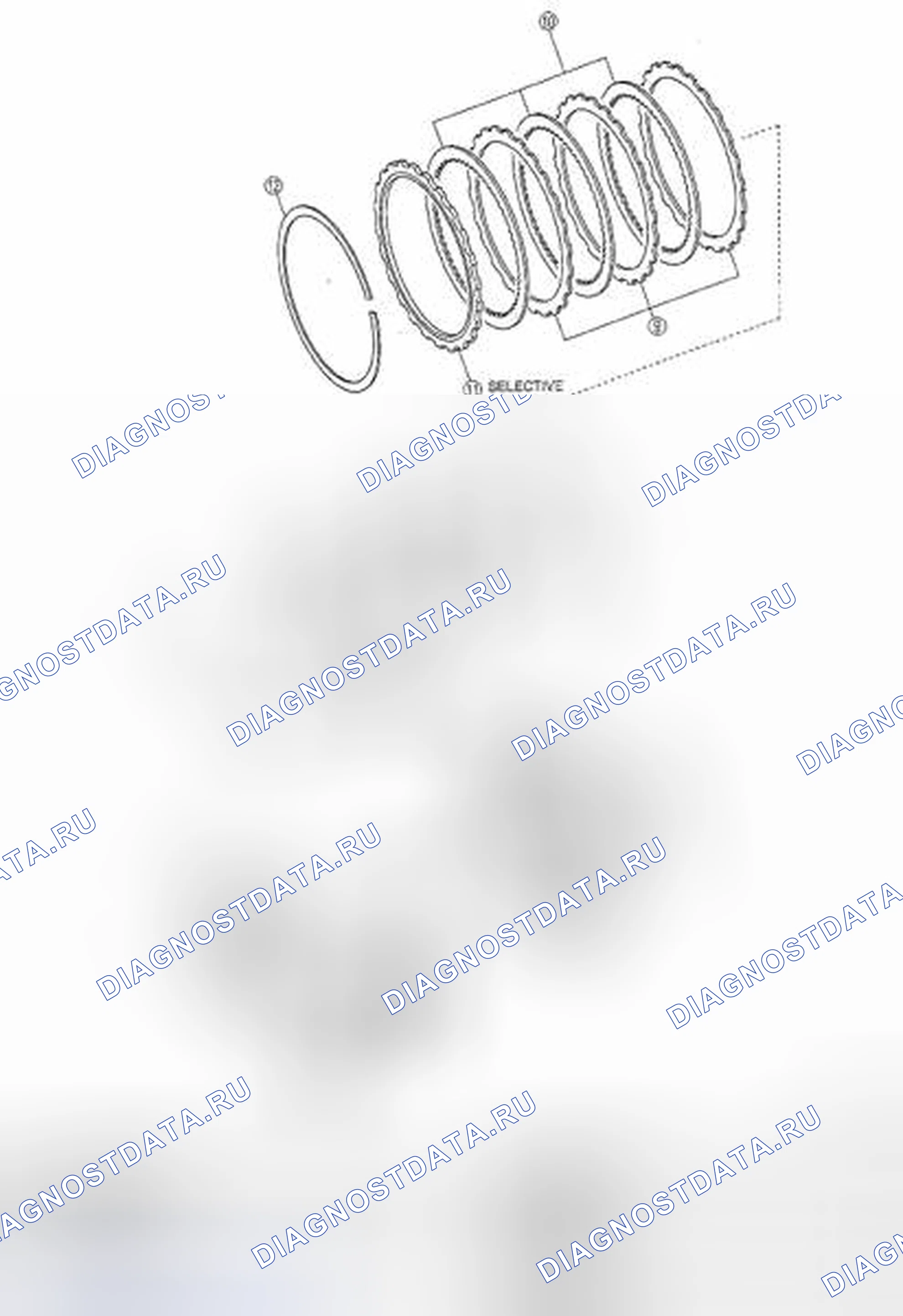 Рис. 99: Компоненты. Mazda CX-9 I
