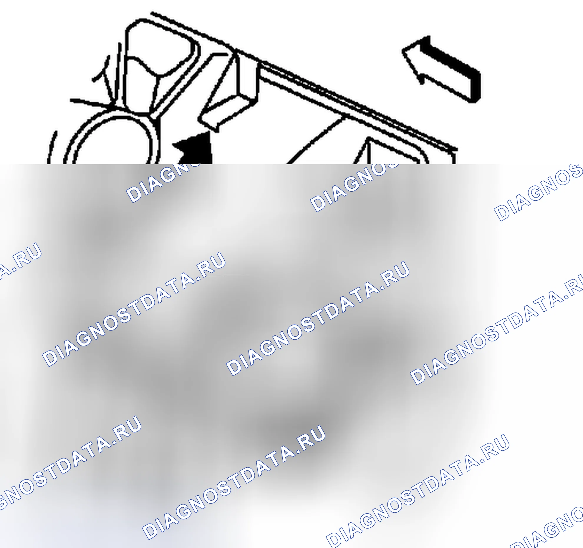 Рис. 2: Порядок демонтажа. Chevrolet Silverado 2500 HD GMT800 early