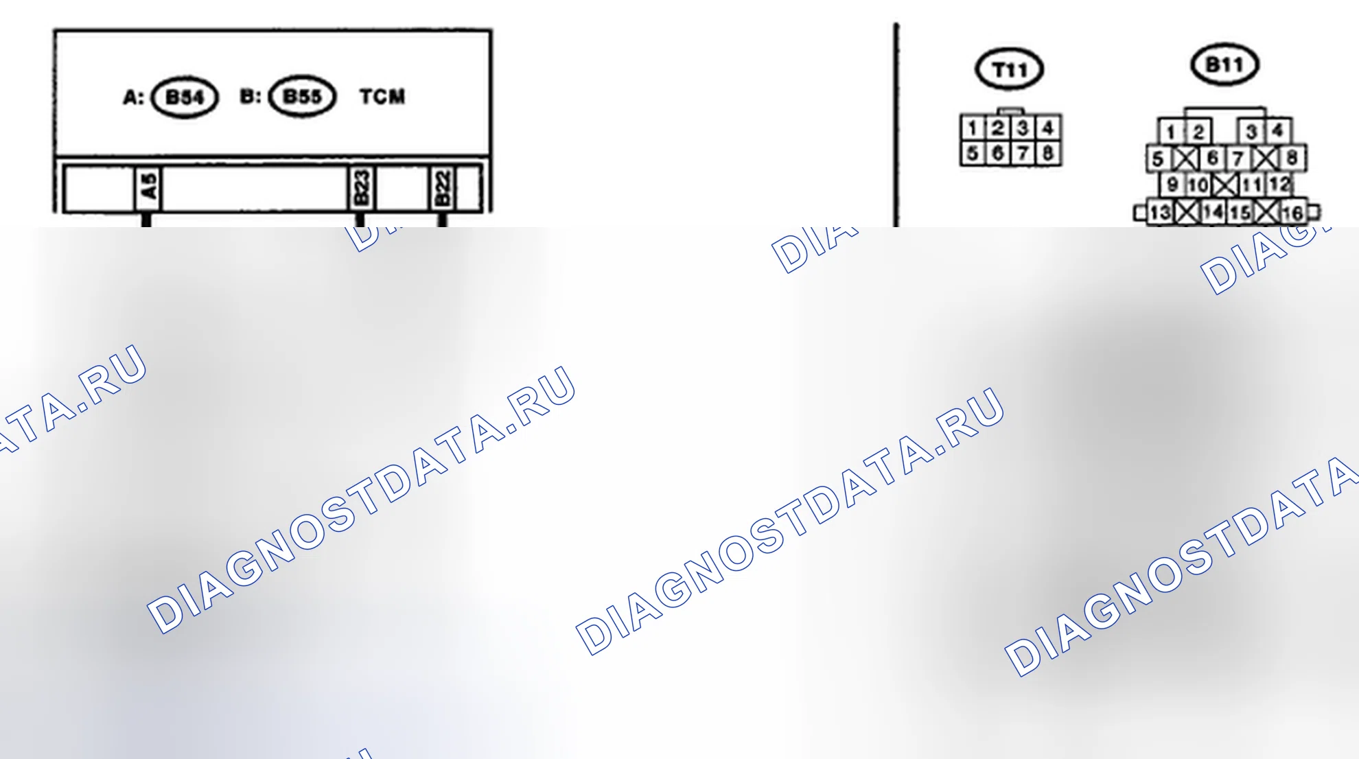 Рис. 715: электросхема. Subaru Outback BP рестайлинг