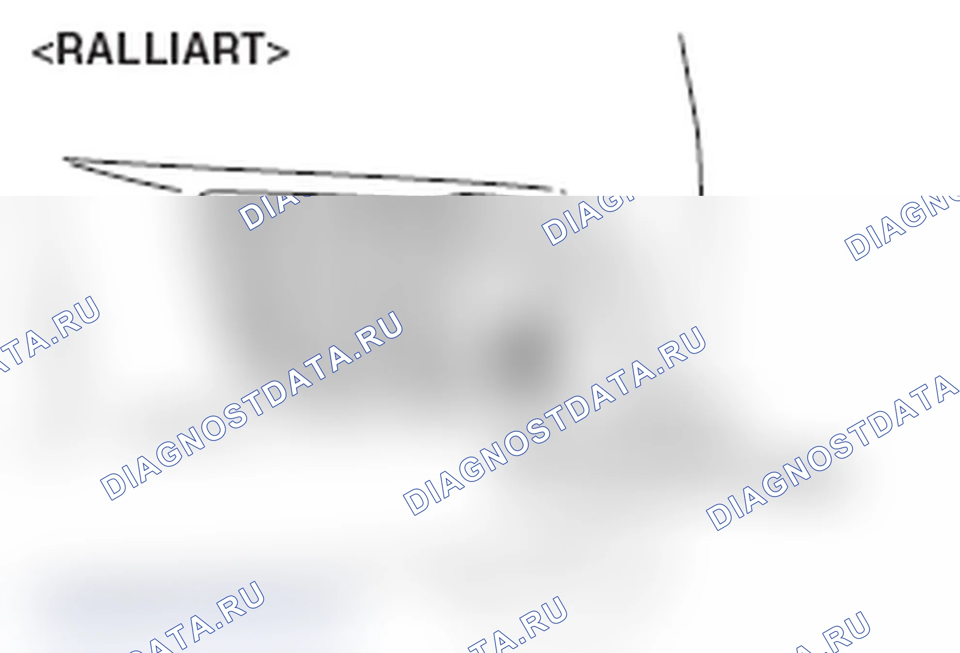 Рис. 15. Mitsubishi Lancer Ralliart X рестайлинг