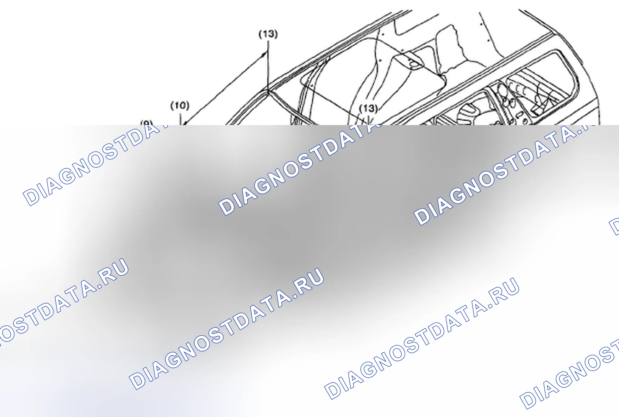 Рис. 46: ПЕРЕДНЯЯ КОНСТРУКЦИЯ. Honda Vigor I
