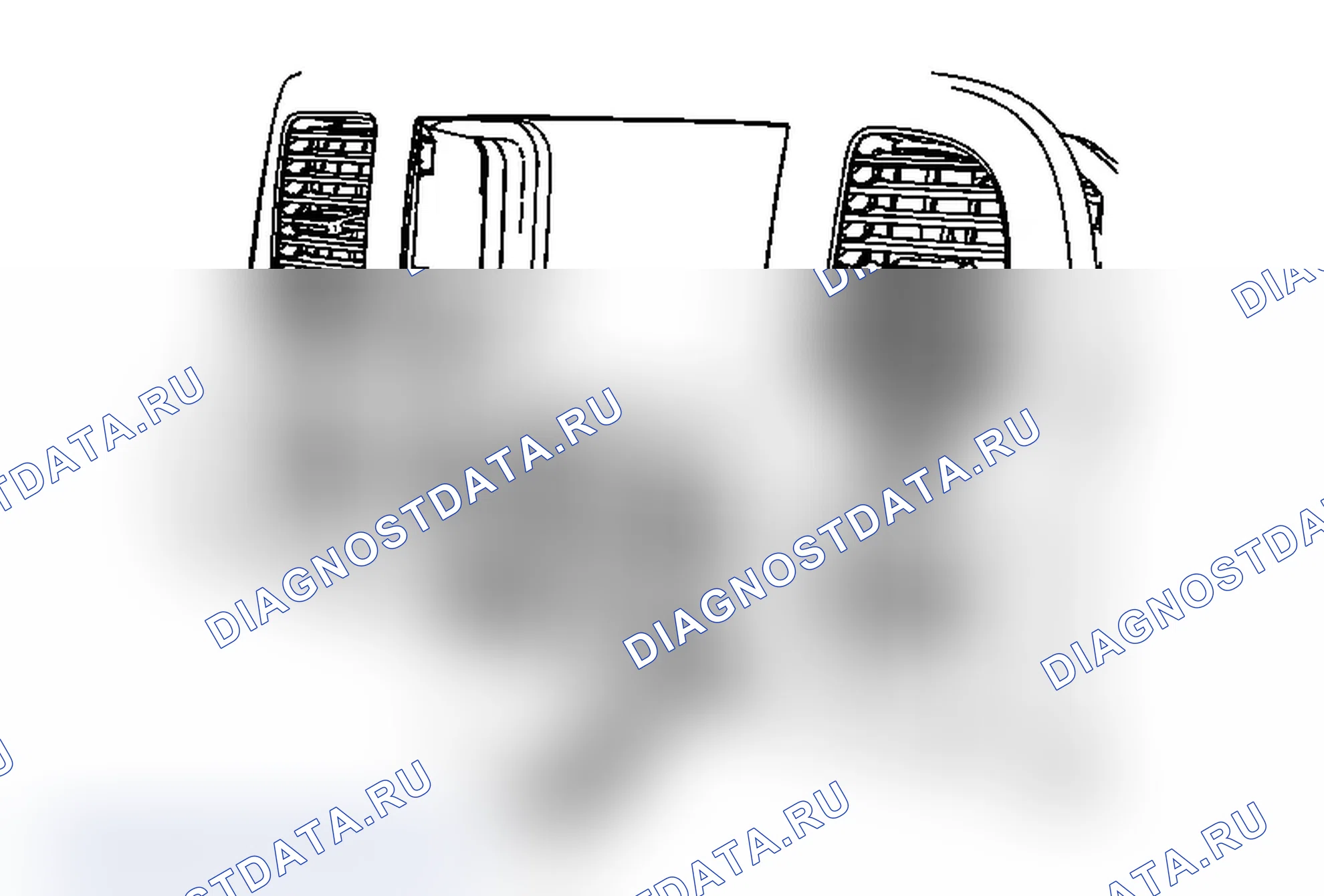 Рис. 36: Замена гнезда USB (без ТА). Chevrolet Tahoe III