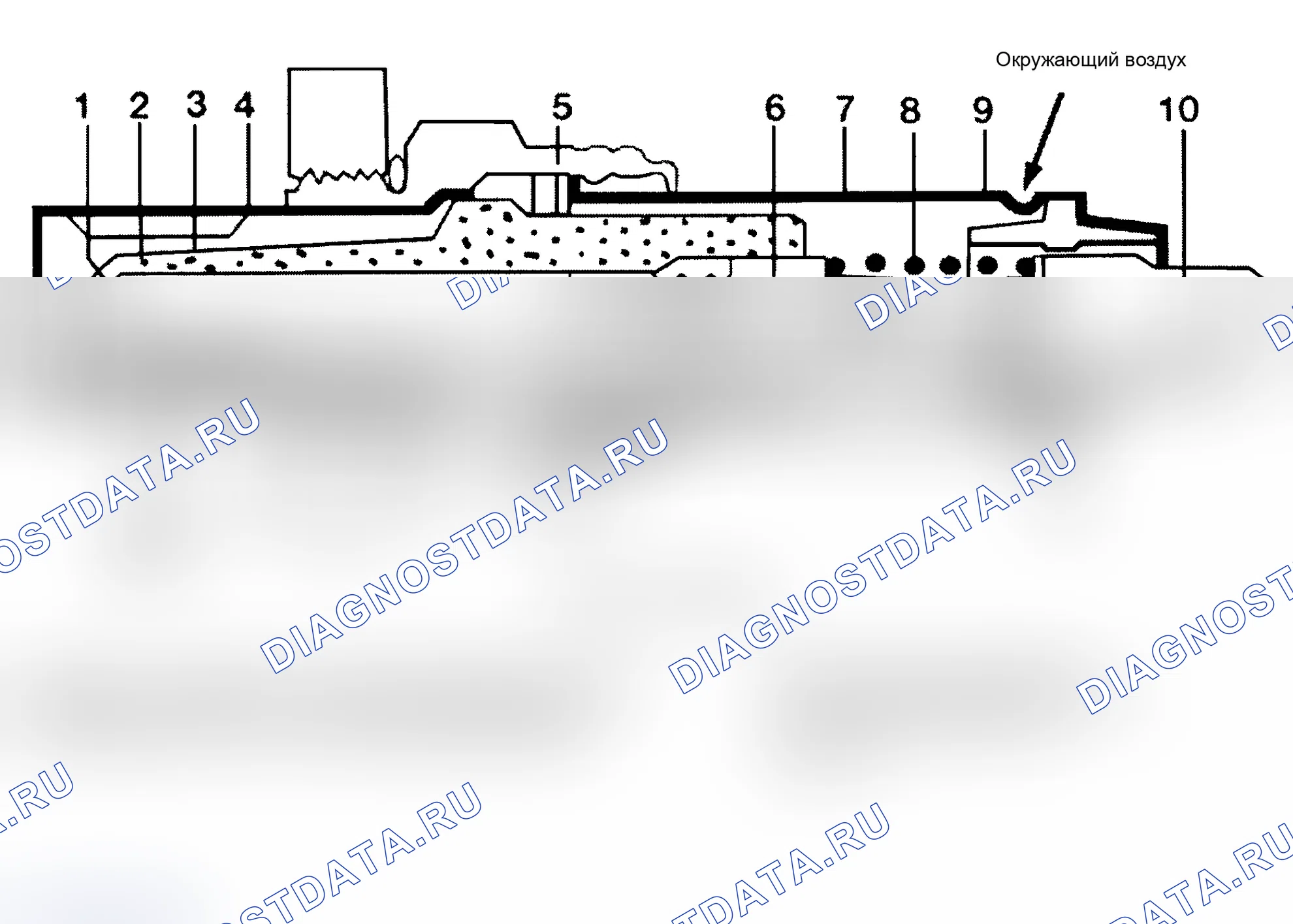 Рис. 154: МОНИТОРИНГ ДАТЧИКА КИСЛОРОДА. BMW M3 E46
