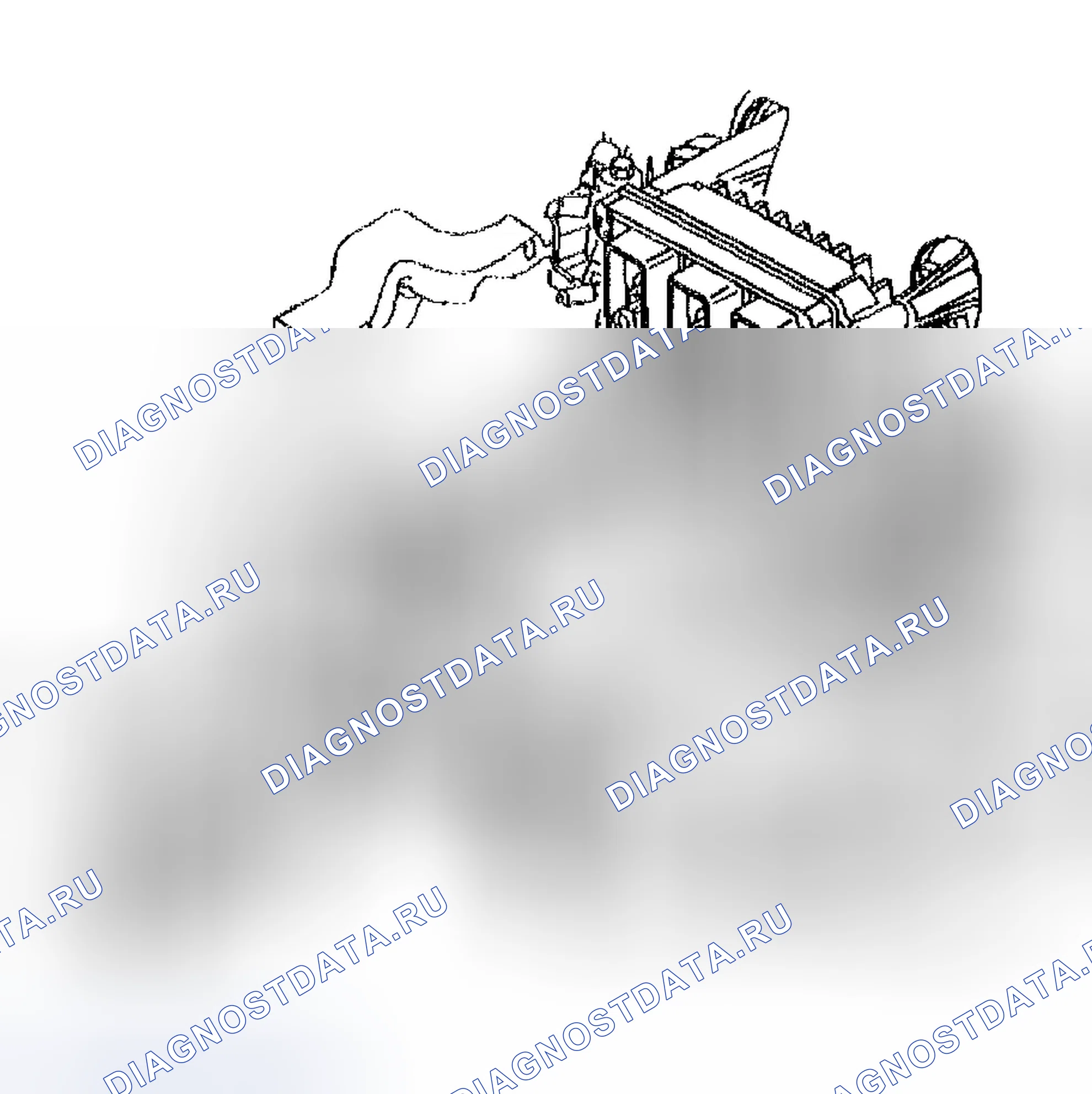 Рис. 1252: Порядок демонтажа. Chevrolet TrailBlazer I
