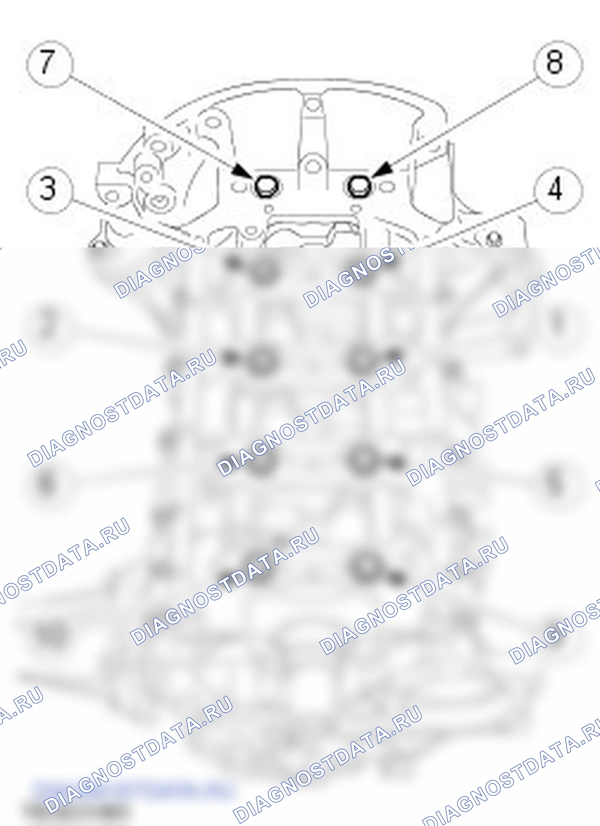 Сборка двигателя. Ford C-MAX I рестайлинг