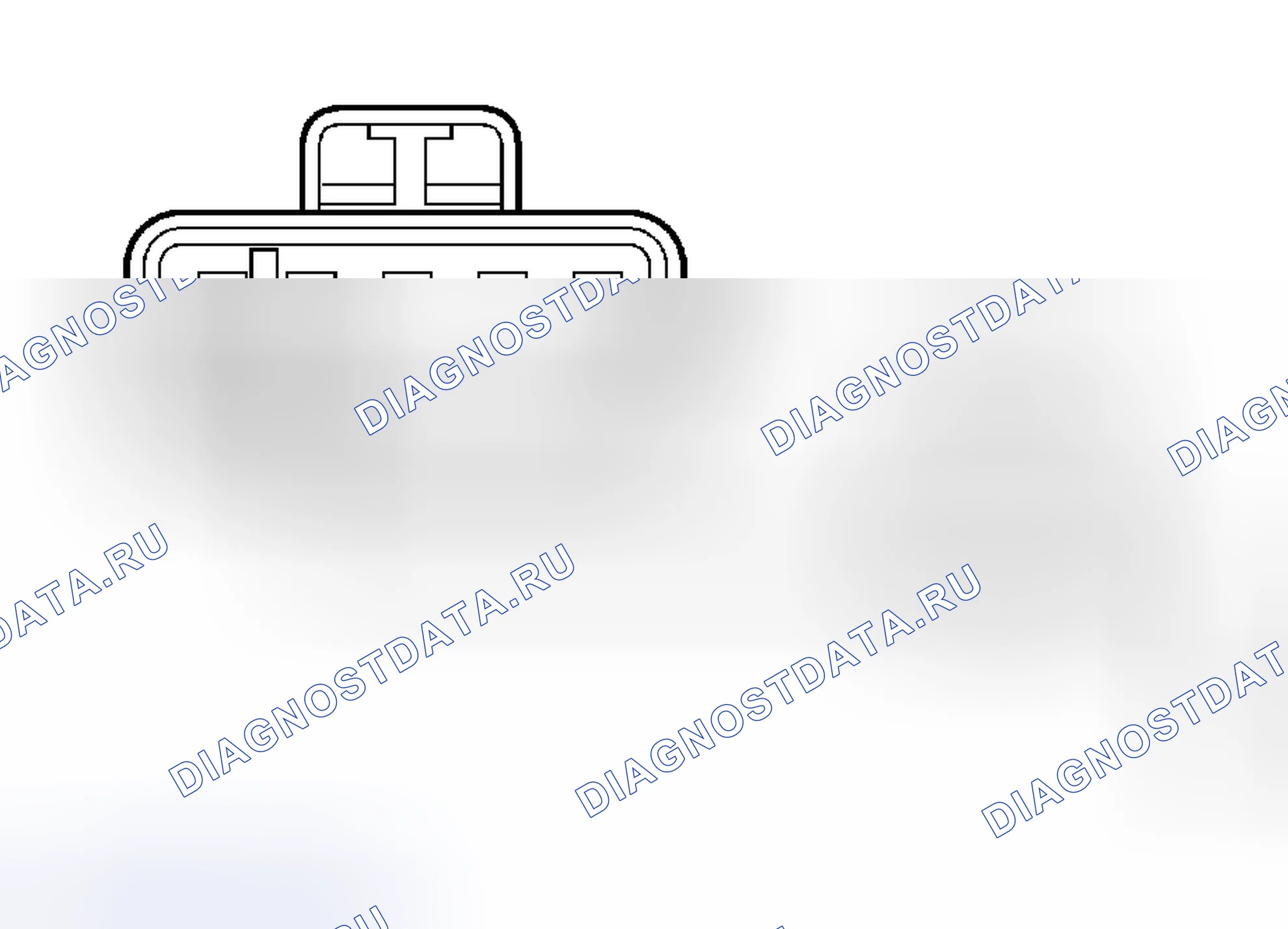 Рис. 18: КОНТРОЛЬНОЕ ИСПЫТАНИЕ I: LFC 16 / расшифровка кода ошибки B2290 - НЕИСПРАВНОСТЬ СИСТЕМЫ КЛАССИФИКАЦИИ ПАССАЖИРОВ (OCS). Hyundai Porter IV