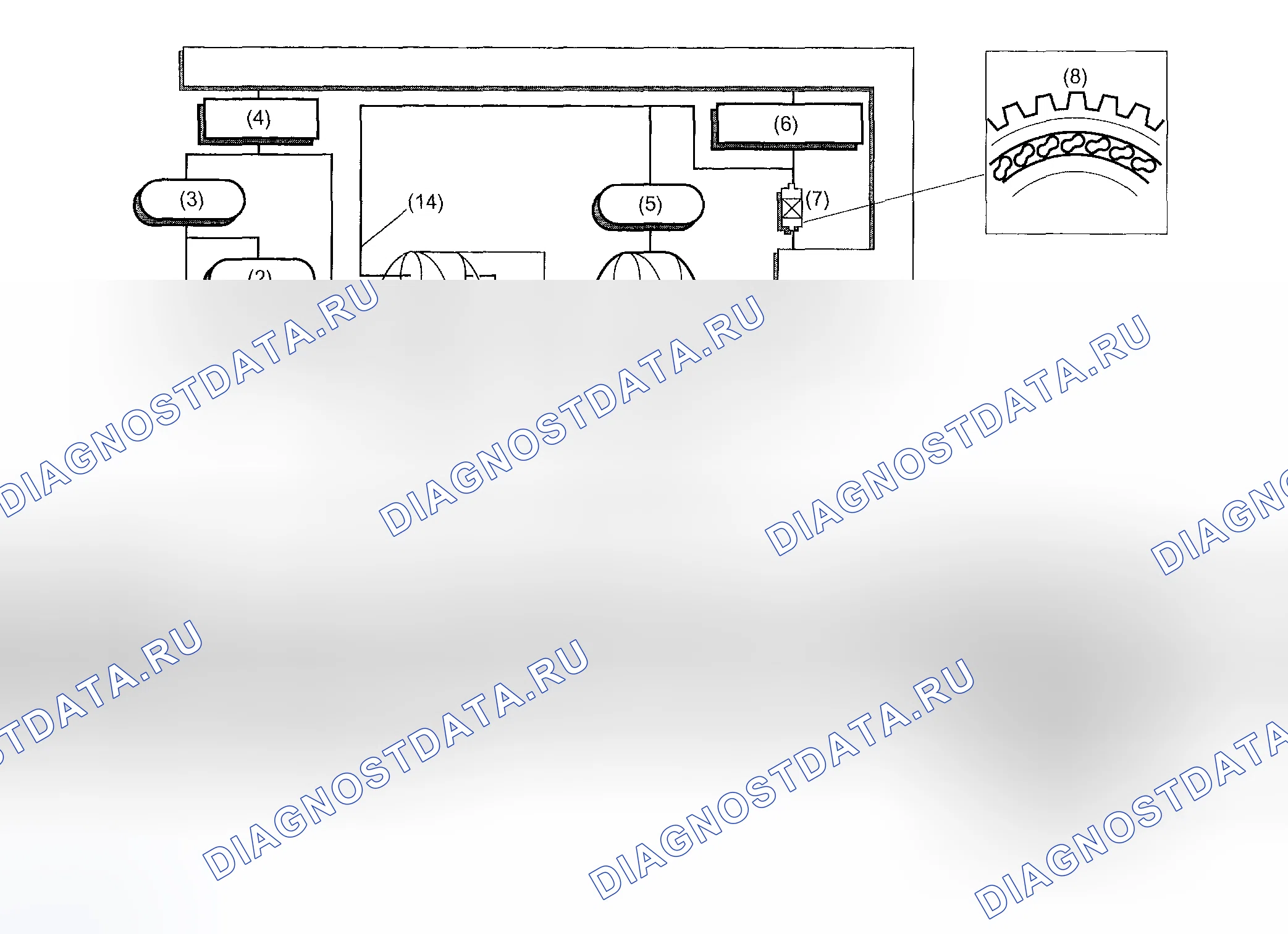 Рис. 730: КОНСТРУКЦИЯ. Subaru Impreza GD/GC/GG рестайлинг