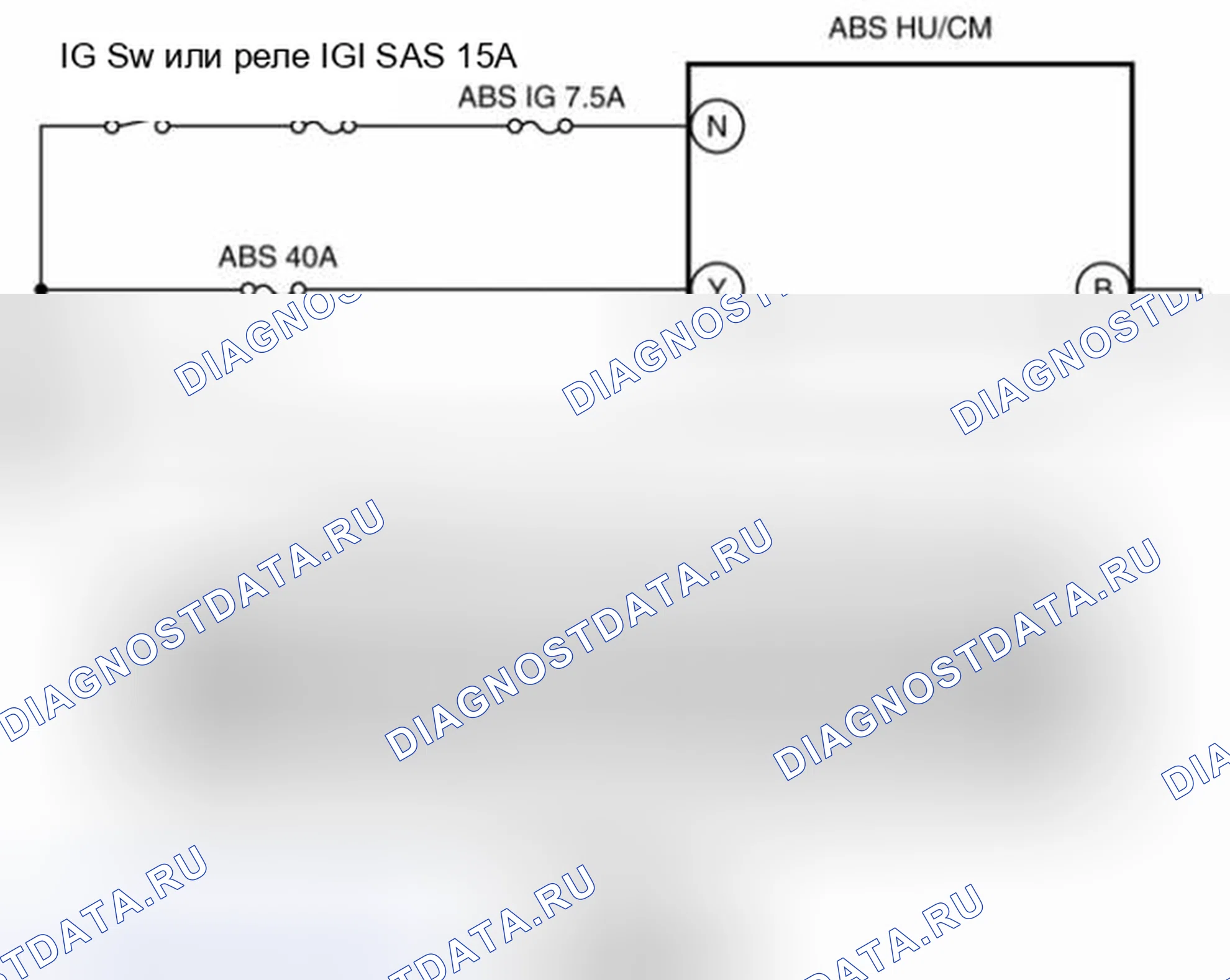 Рис. 10: расшифровка кода ошибки U3003:08 / U3003:16 / xтагx2 [ABS] U3003:17. Mazda 3 BL рестайлинг