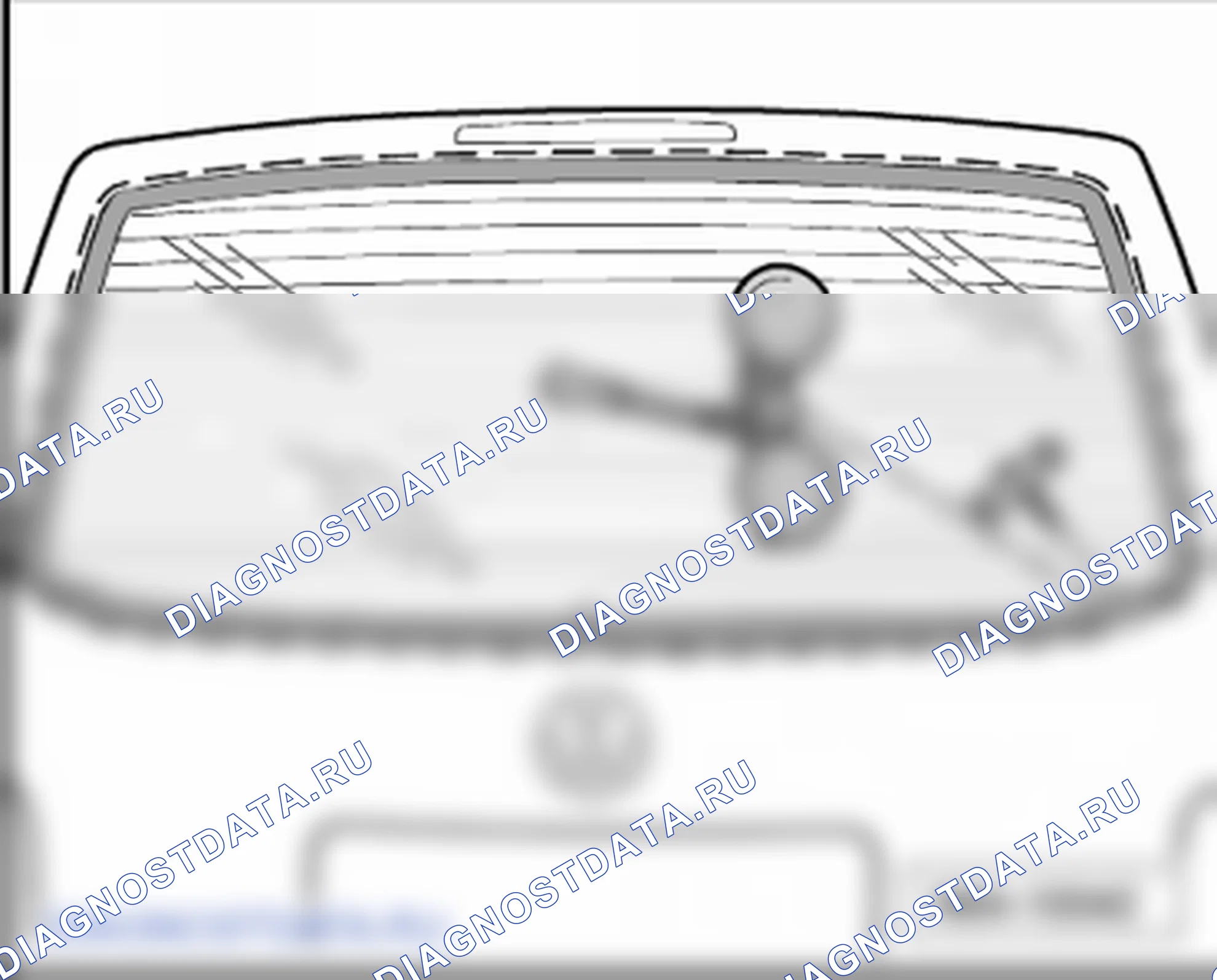 Вклеенные стёкла. Volkswagen Transporter T5
