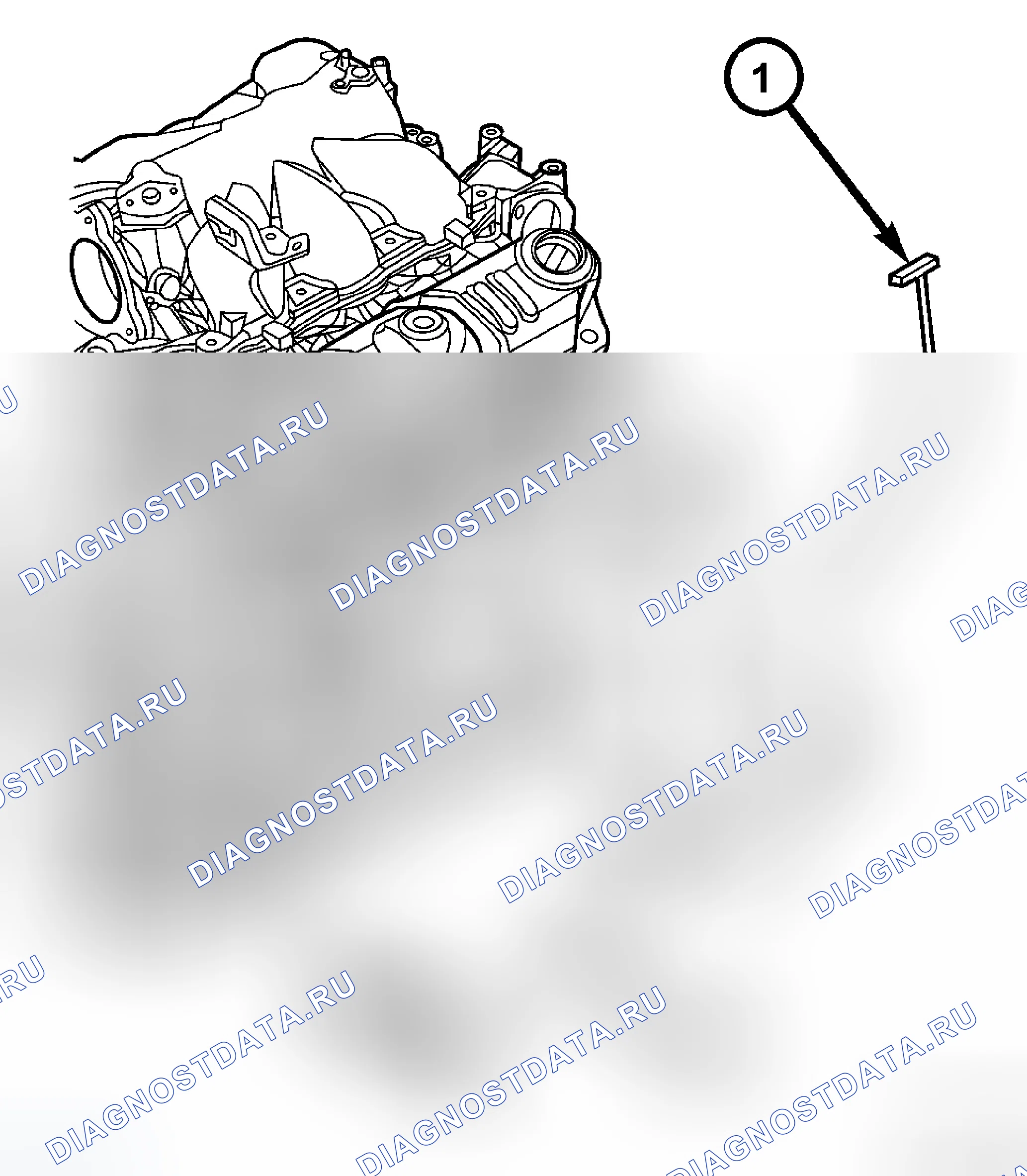 Рис. 229: ДЕМОНТАЖ - ГОЛОВКА ЦИЛИНДРА. Chrysler Pacifica CS