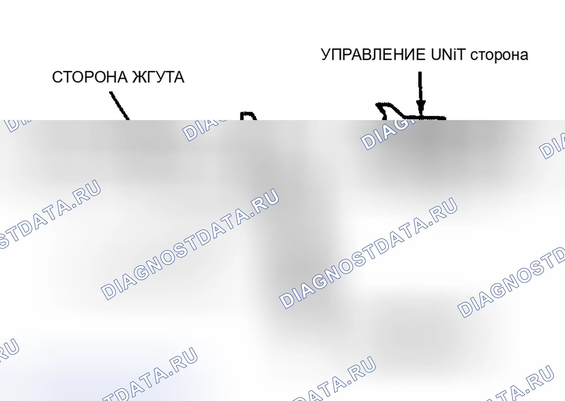 Рис. 11: диагностический тест B2 - ЛАМПА ОЖИДАНИЯ ЗАПУСКА НЕ ГОРИТ. Ford Pickup F350 