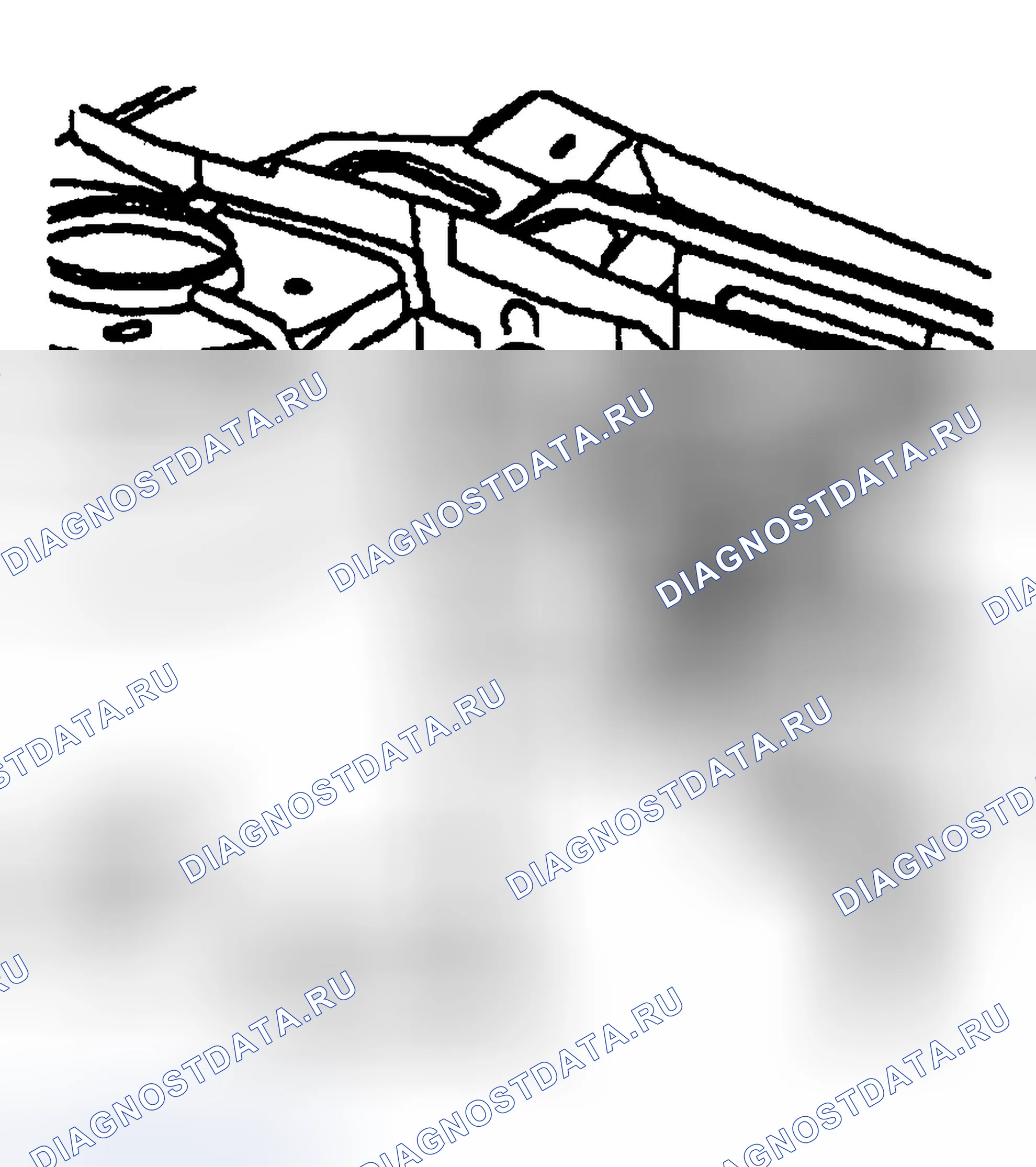 Рис. 40: Порядок демонтажа. Buick Park Avenue II рестайлинг