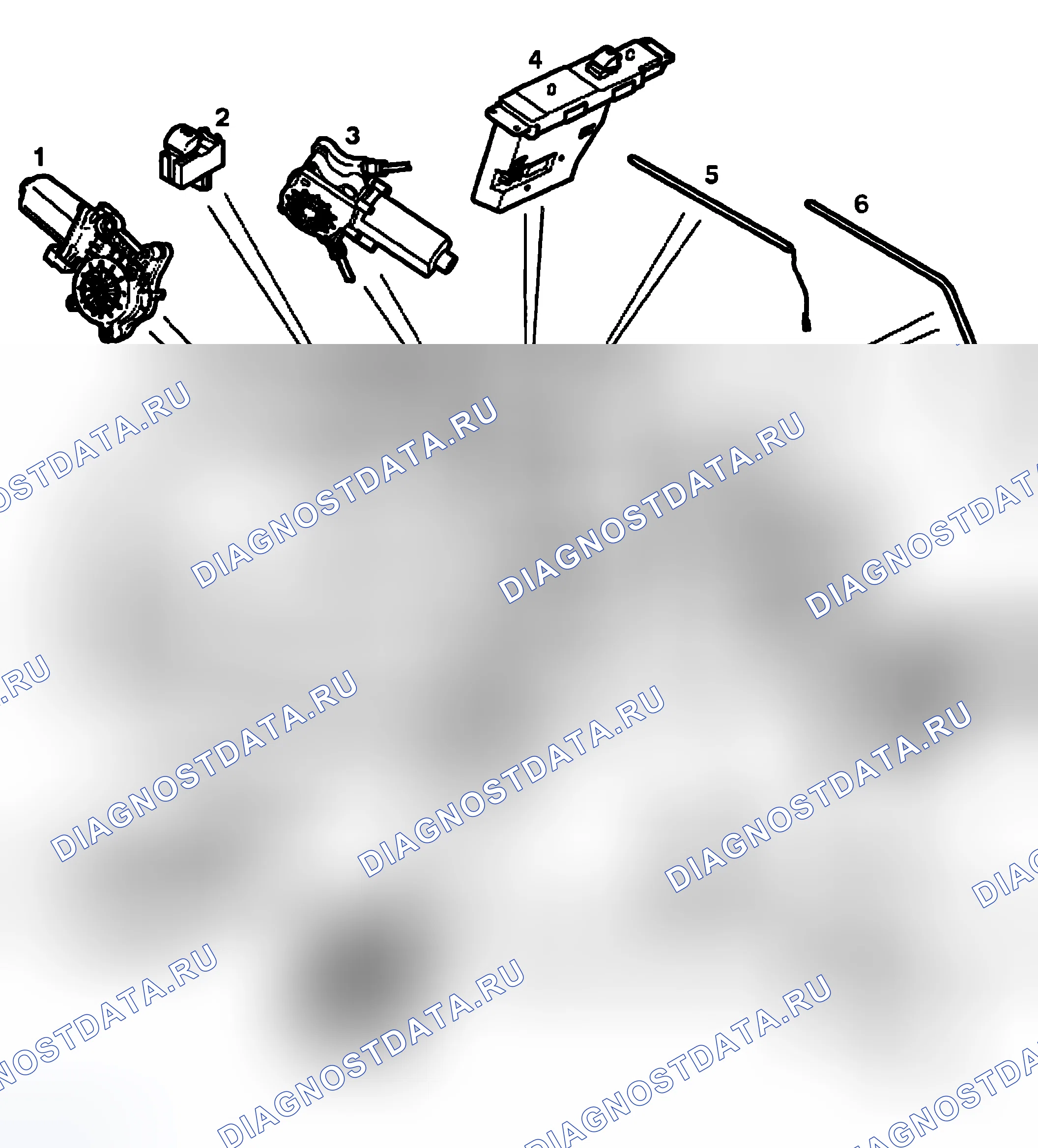 Рис. 27: РАСПОЛОЖЕНИЕ КОМПОНЕНТОВ. Land Rover Range Rover L322