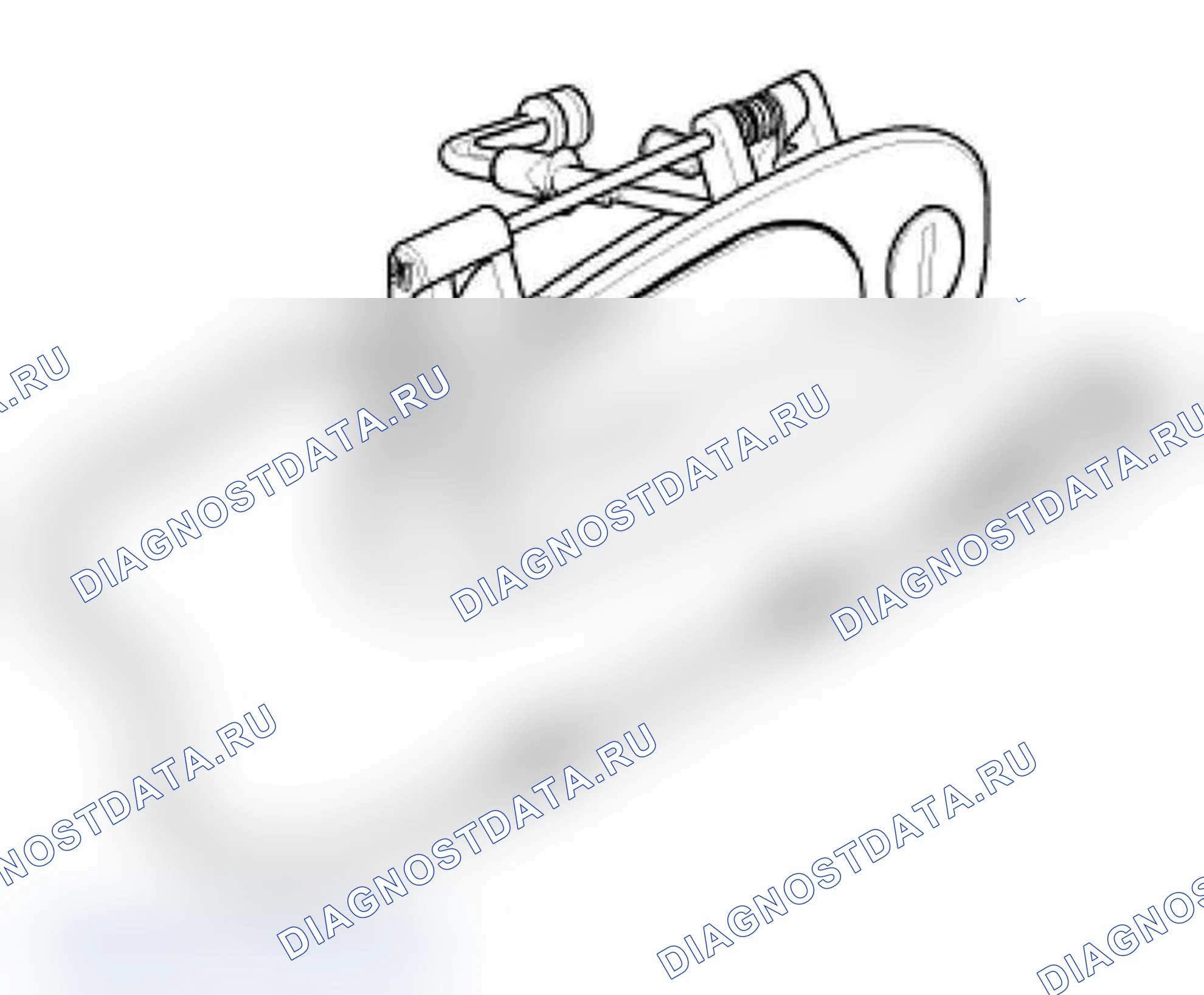 Рис. 15: Разборка и сборка дверной ручки. Porsche Boxster S 986 рестайлинг