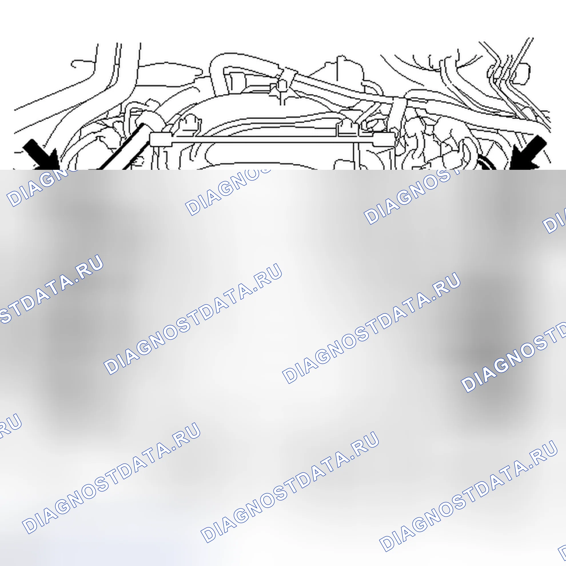 Рис. 809: ДЕМОНТАЖ. Toyota Sequoia II рестайлинг