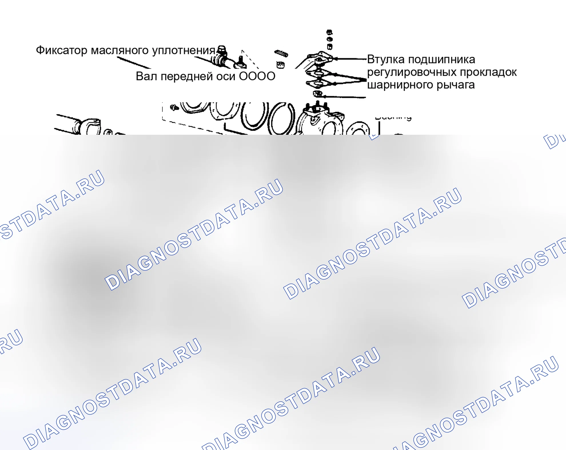 Рис. 3: Демонтаж. Toyota Land Cruiser 80