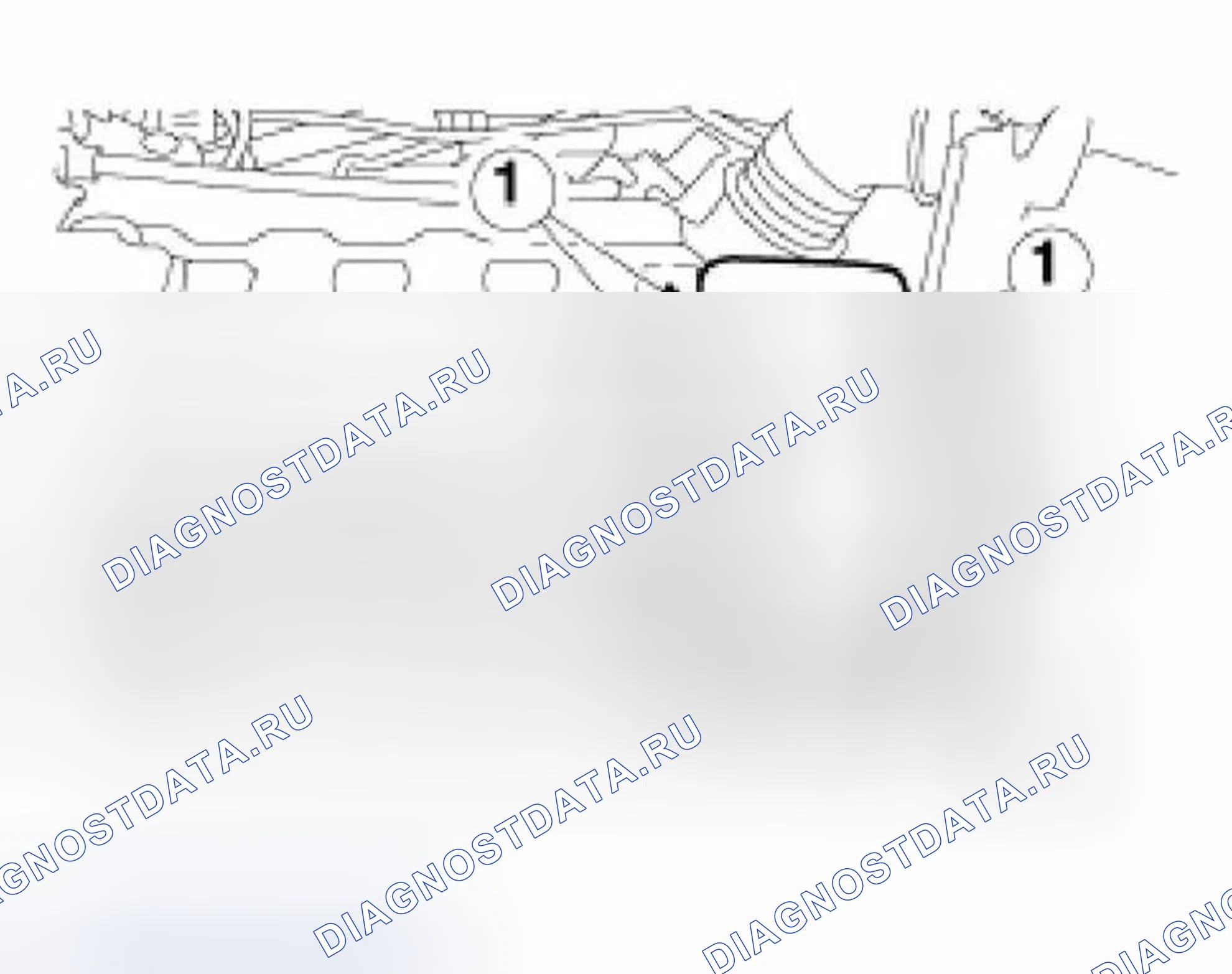 Рис. 2: Демонтаж. Ford Focus I рестайлинг