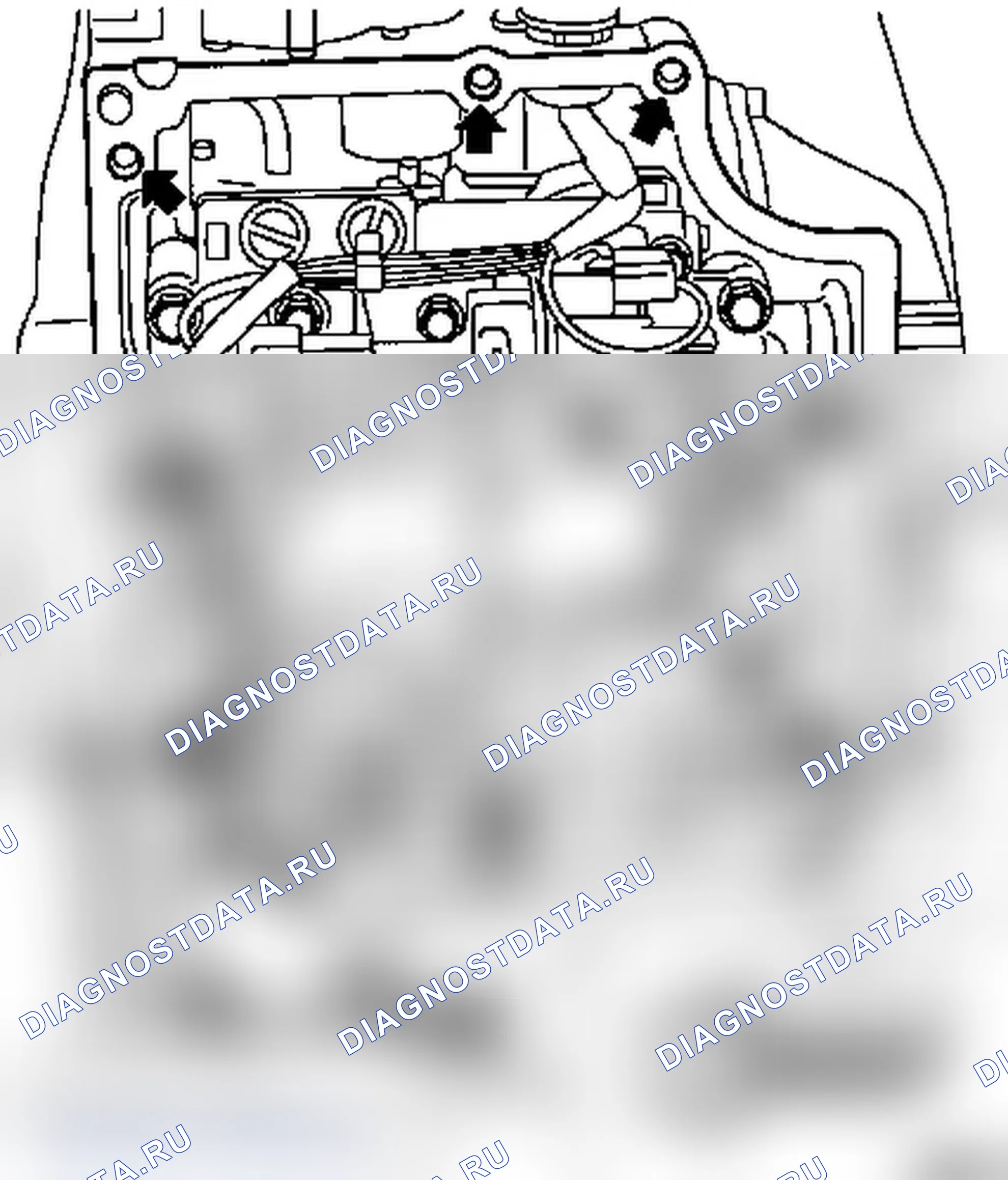 Снять и установить боковую крышку (AF22). Opel Zafira A рестайлинг