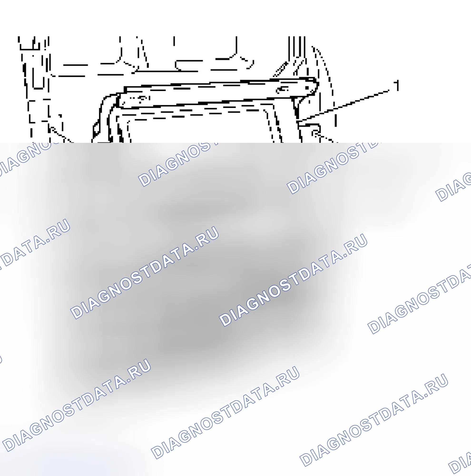 Рис. 28: ДЕМОНТАЖ. Isuzu Axiom I
