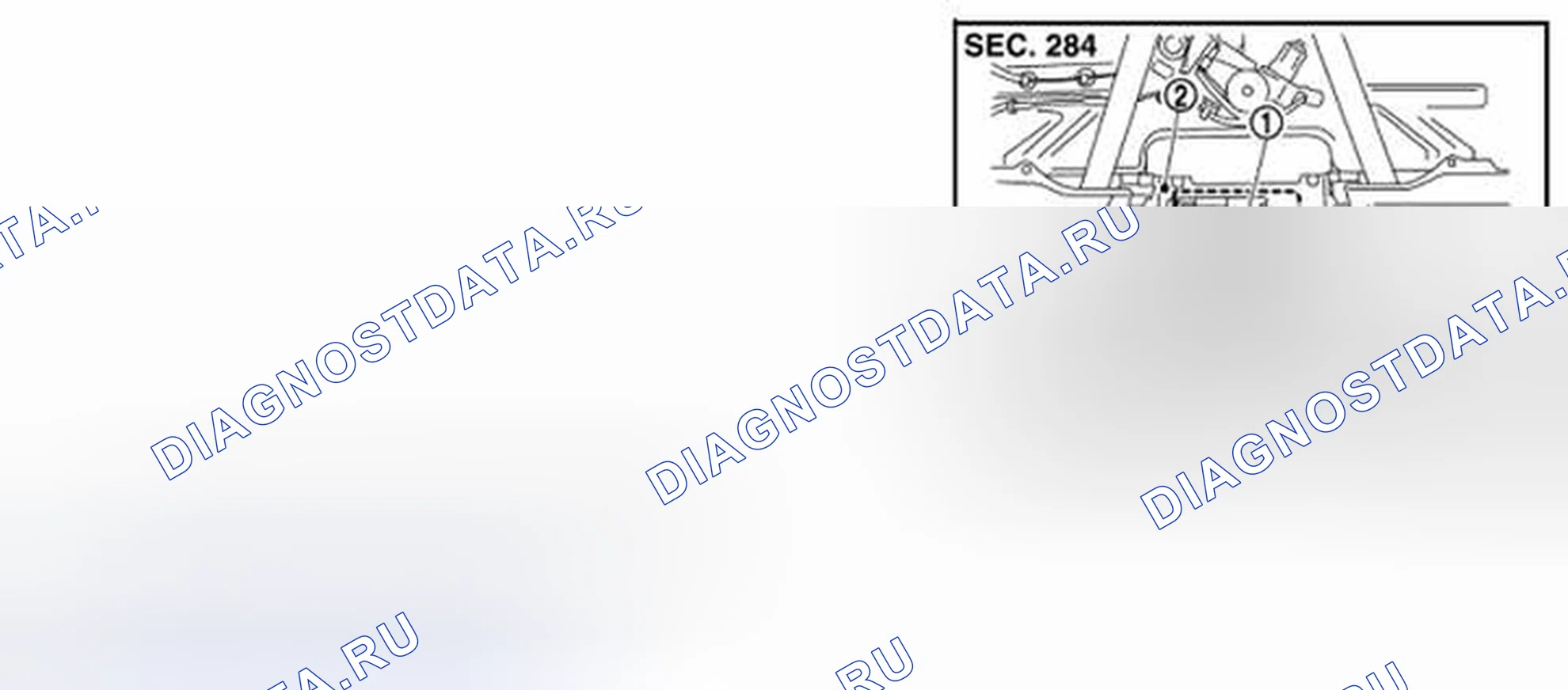 Рис. 311: Разнесенный вид. Nissan Murano Z51 рестайлинг 2