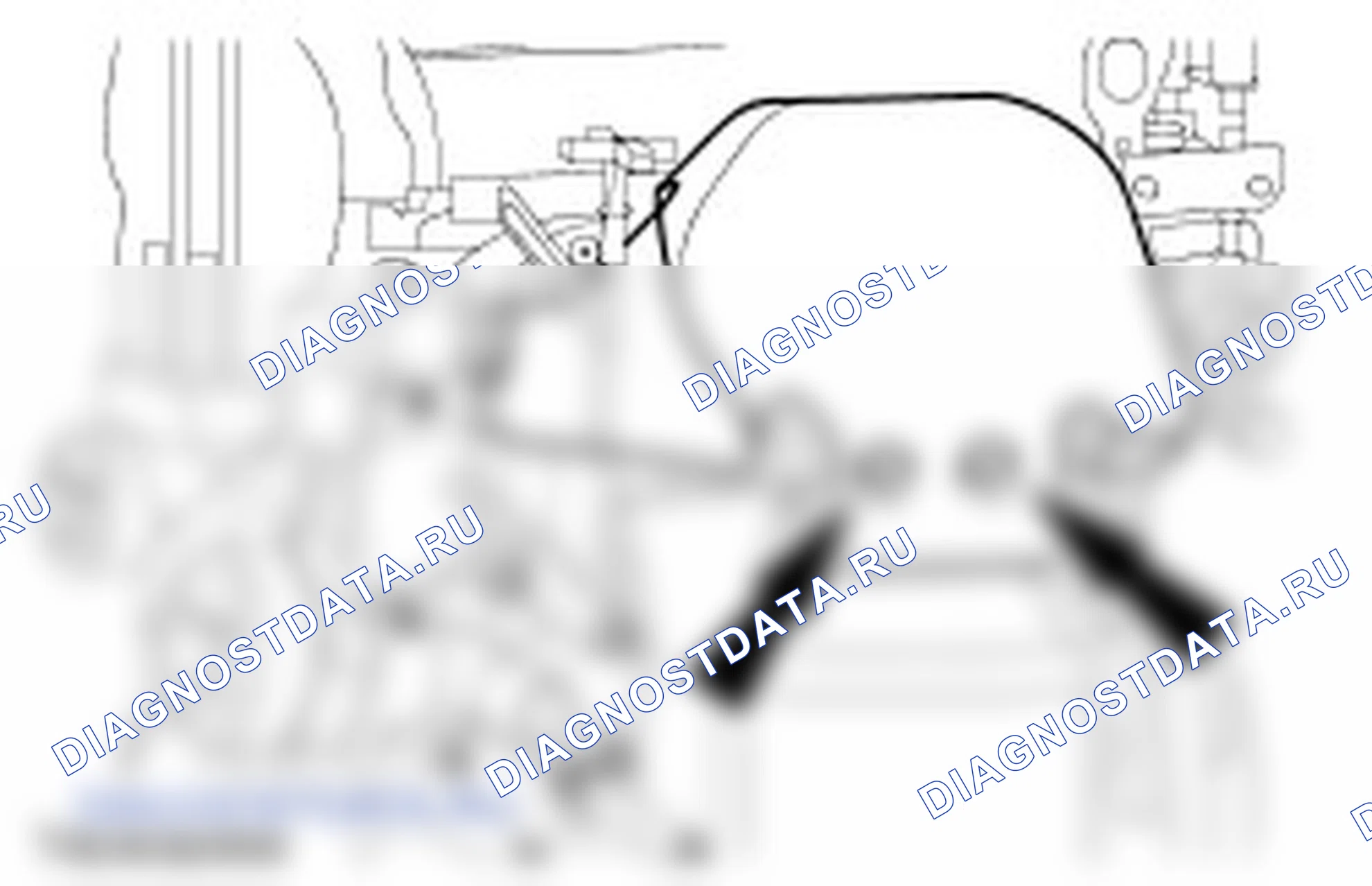 Разборка двигателя. Ford Transit Connect I