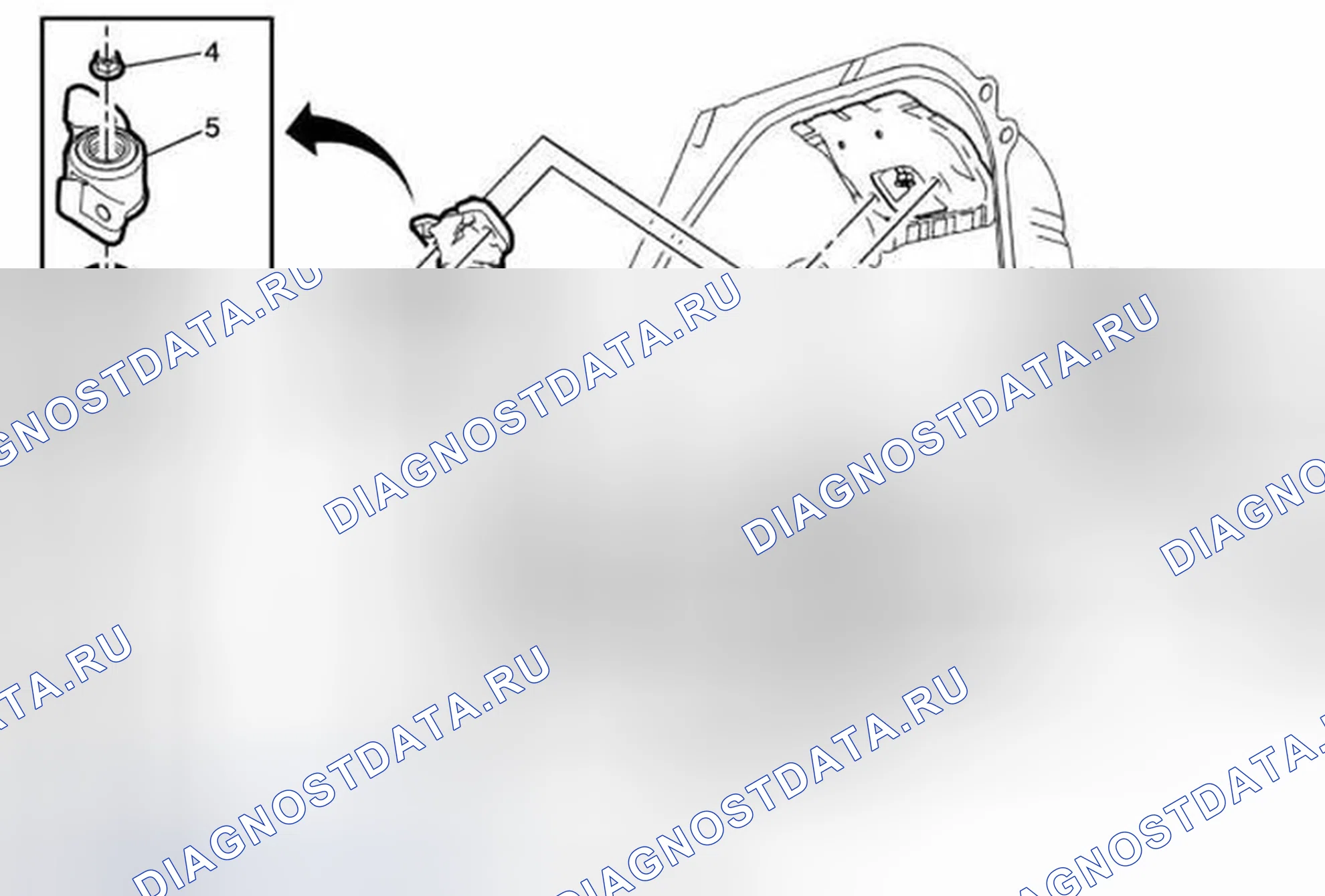 Рис. 3: Замена амортизатора. Chevrolet Sonic I