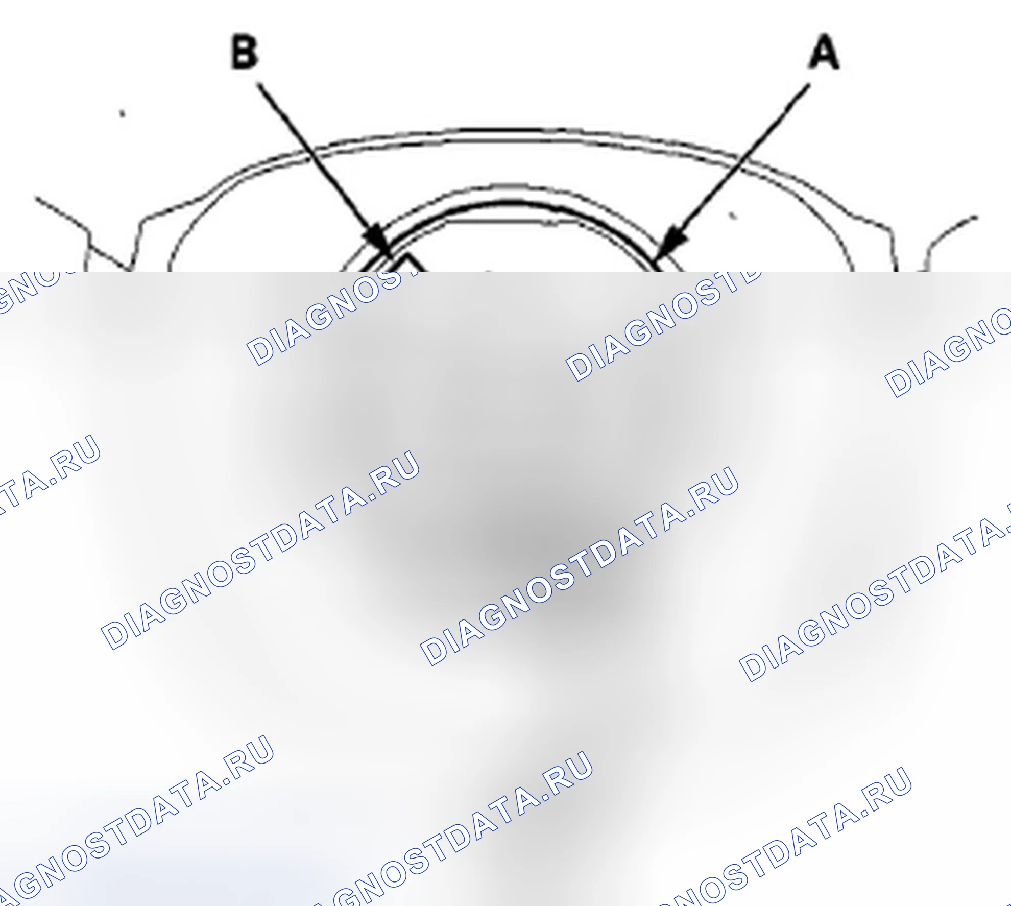 Рис. 46: Установка рулевого колеса. Acura TSX II