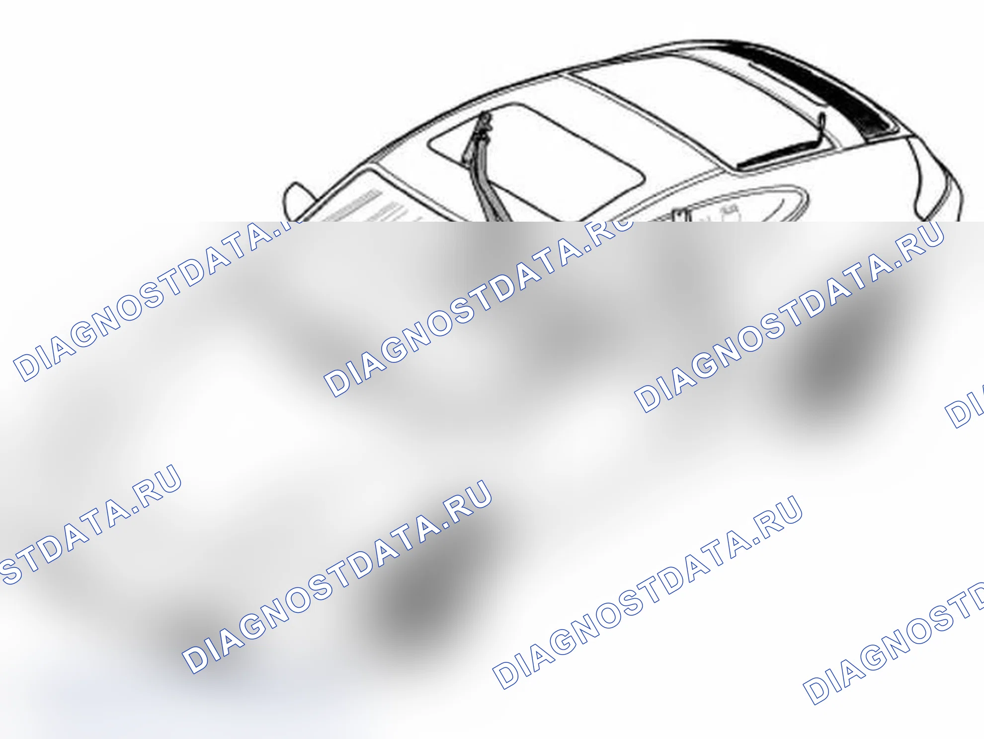 Рис. 106: Снятие и установка переднего трехточечного ремня. Porsche 911 Carrera 4 996 рестайлинг
