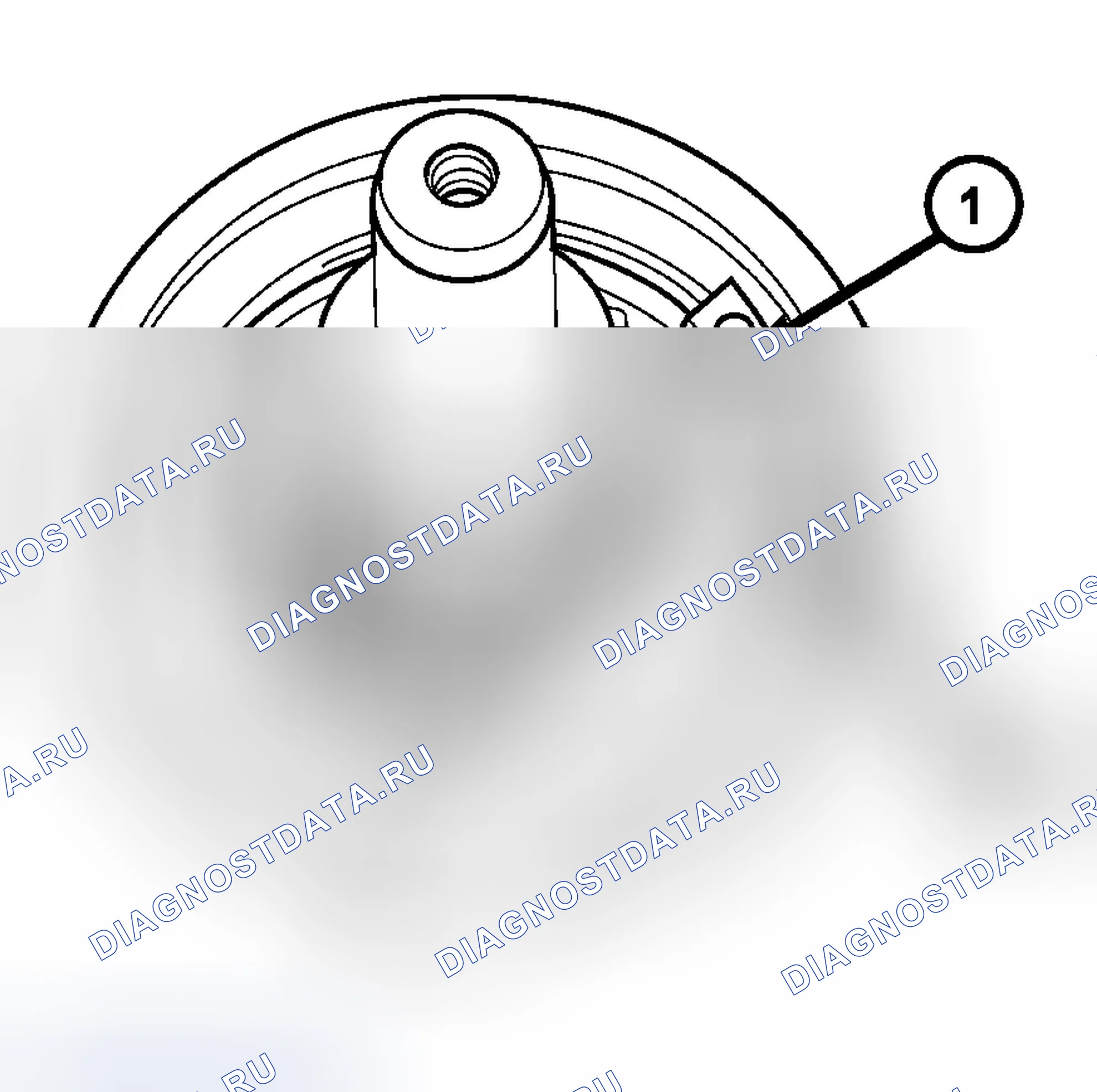 Рис. 394: ДЕМОНТАЖ. Dodge Magnum I