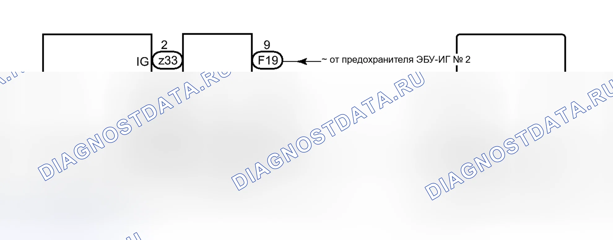 Рис. 43: электросхема. Honda Accord V