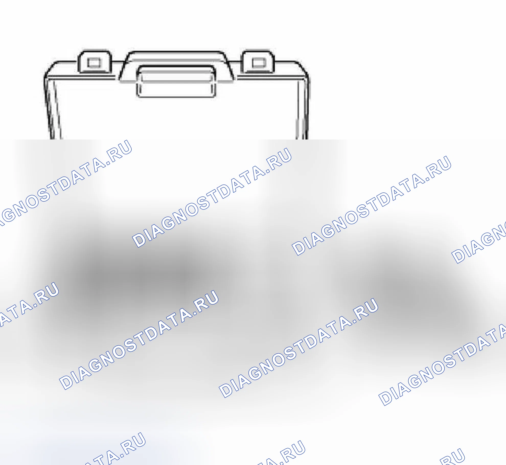 Рис. 1042: Минимальный набор: Механические инструменты. BMW X5 E53