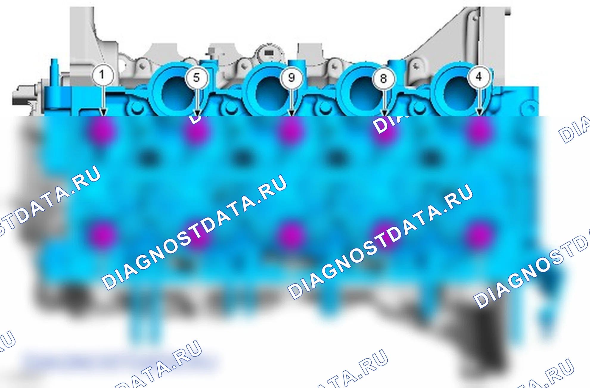Разборка двигателя. Ford Kuga I