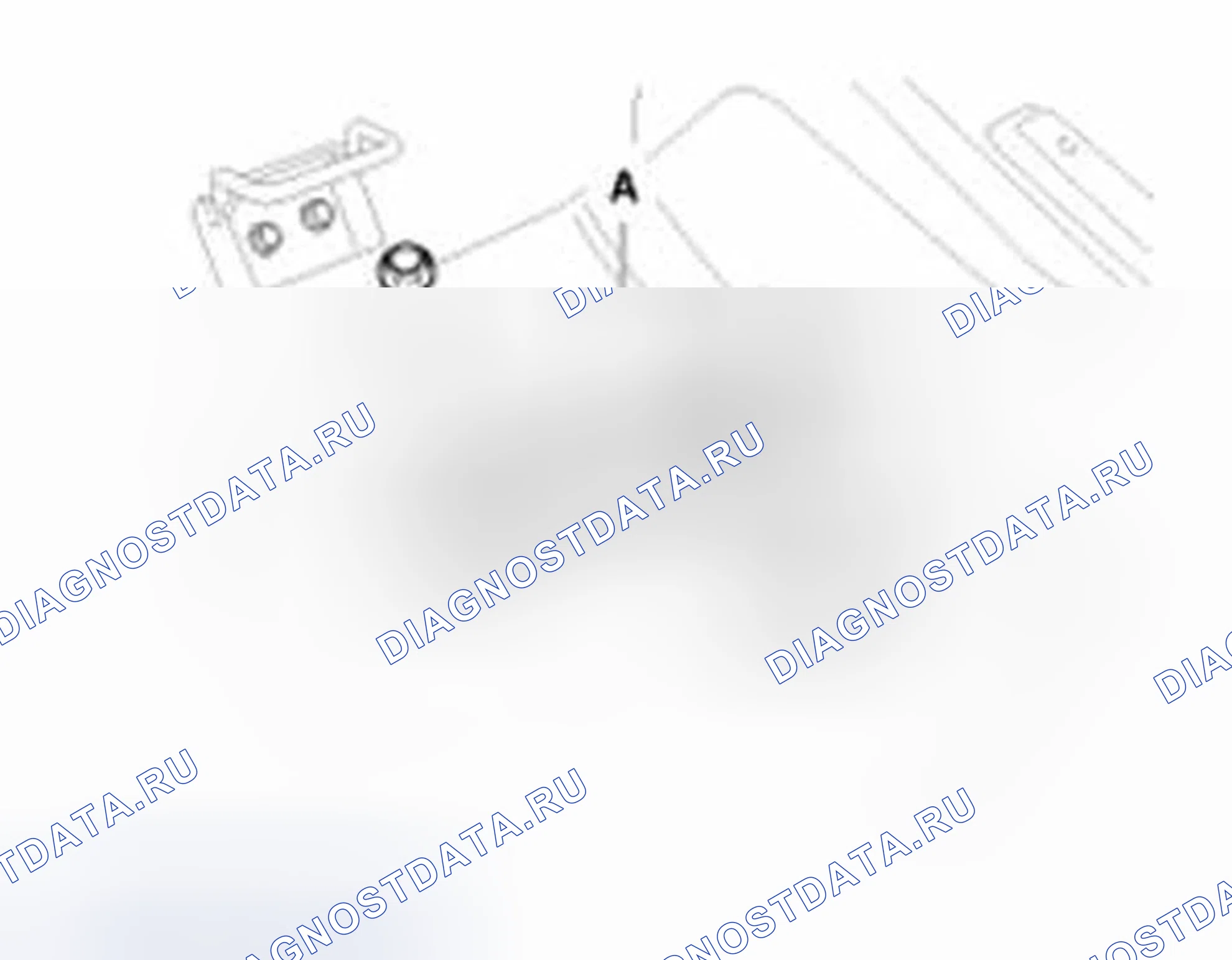 Рис. 18: Замена пряжки заднего ремня безопасности. Hyundai Sonata VI