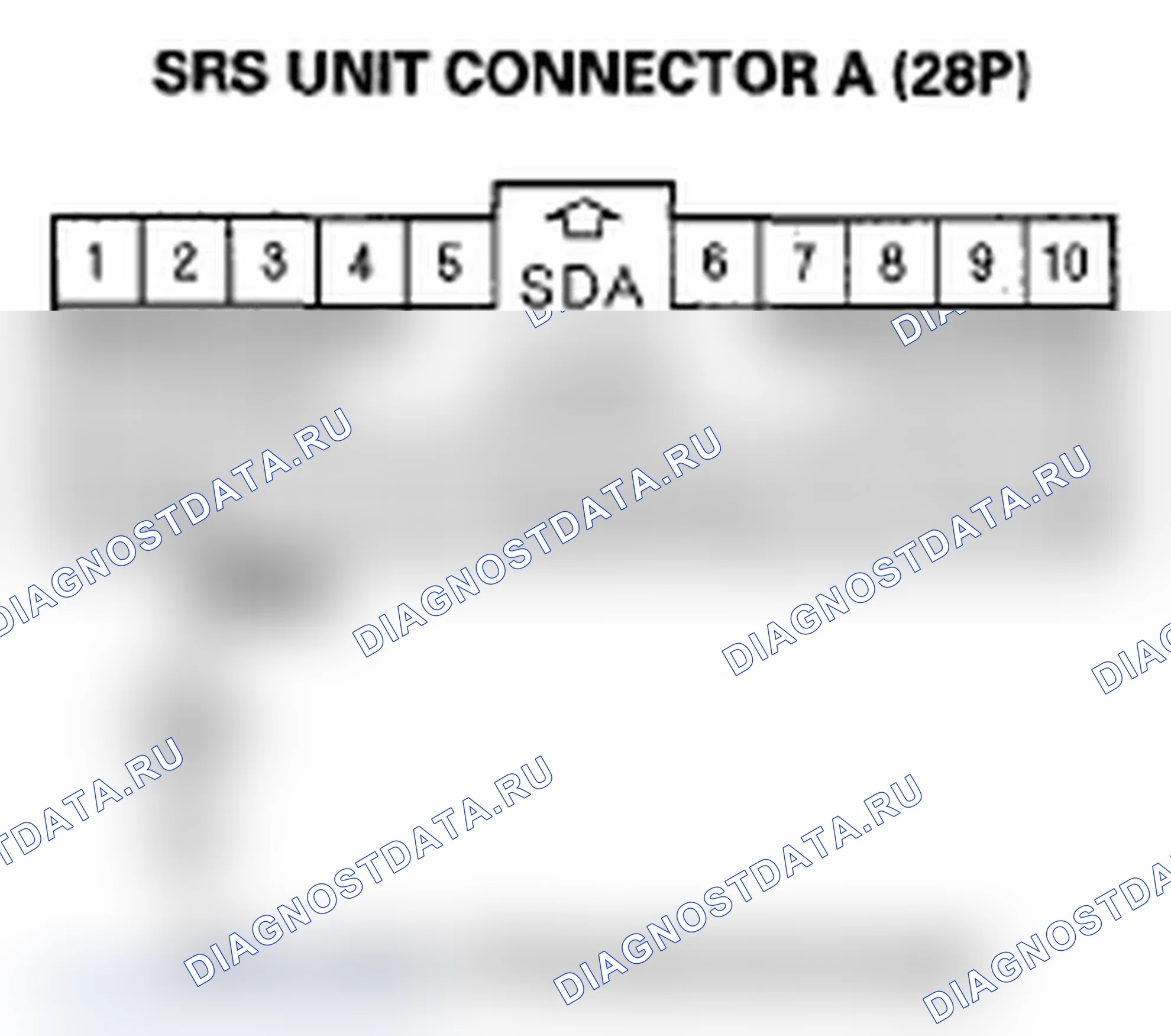 Рис. 178: A2-1x расшифровка кода ошибки («x» может быть от 0 до 9 или от A до F): неисправный источник питания (линия VB). Acura RDX I