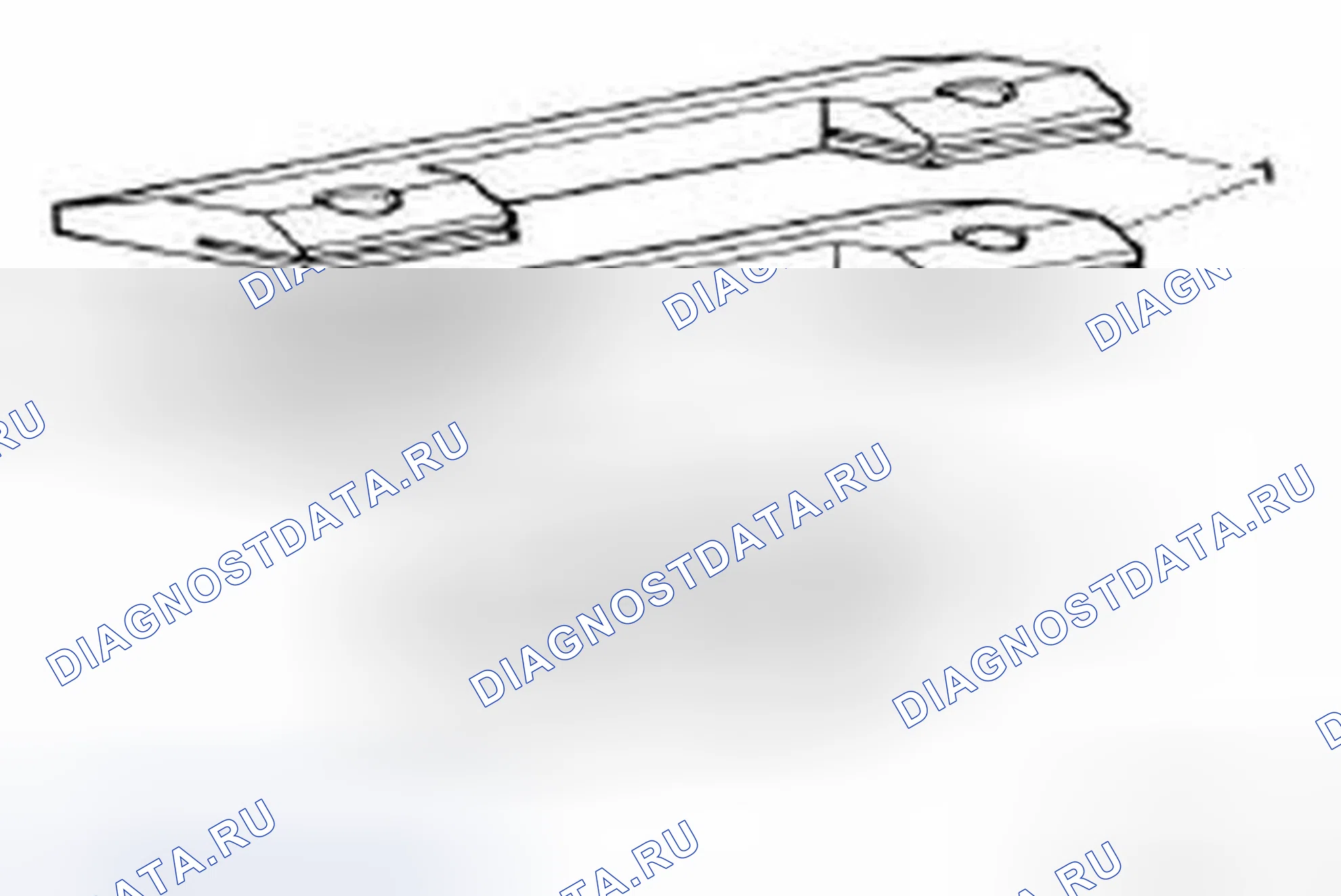 Рис. 456: 51 3 030 Монтажный комплект. BMW M6 E63/E64