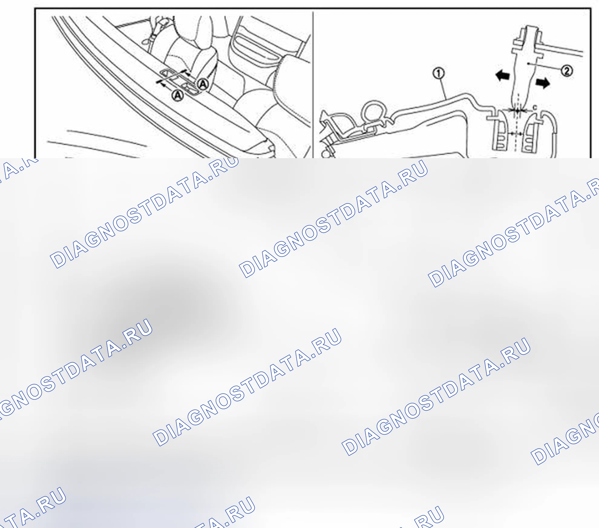 Рис. 212: РЕГУЛИРОВКА ФИТИНГА. Nissan 370Z I рестайлинг