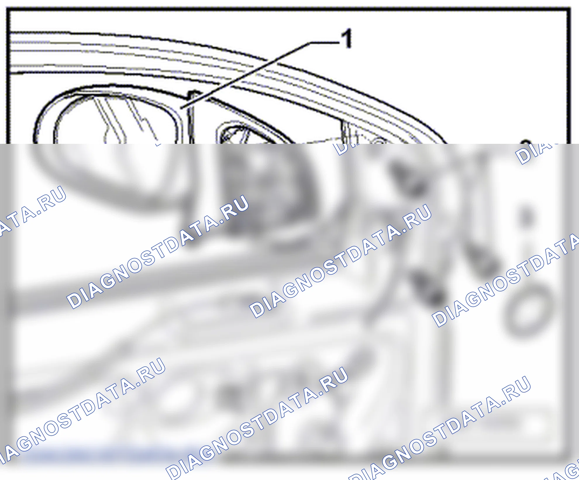 Зеркало заднего вида. Volkswagen Golf Mk5