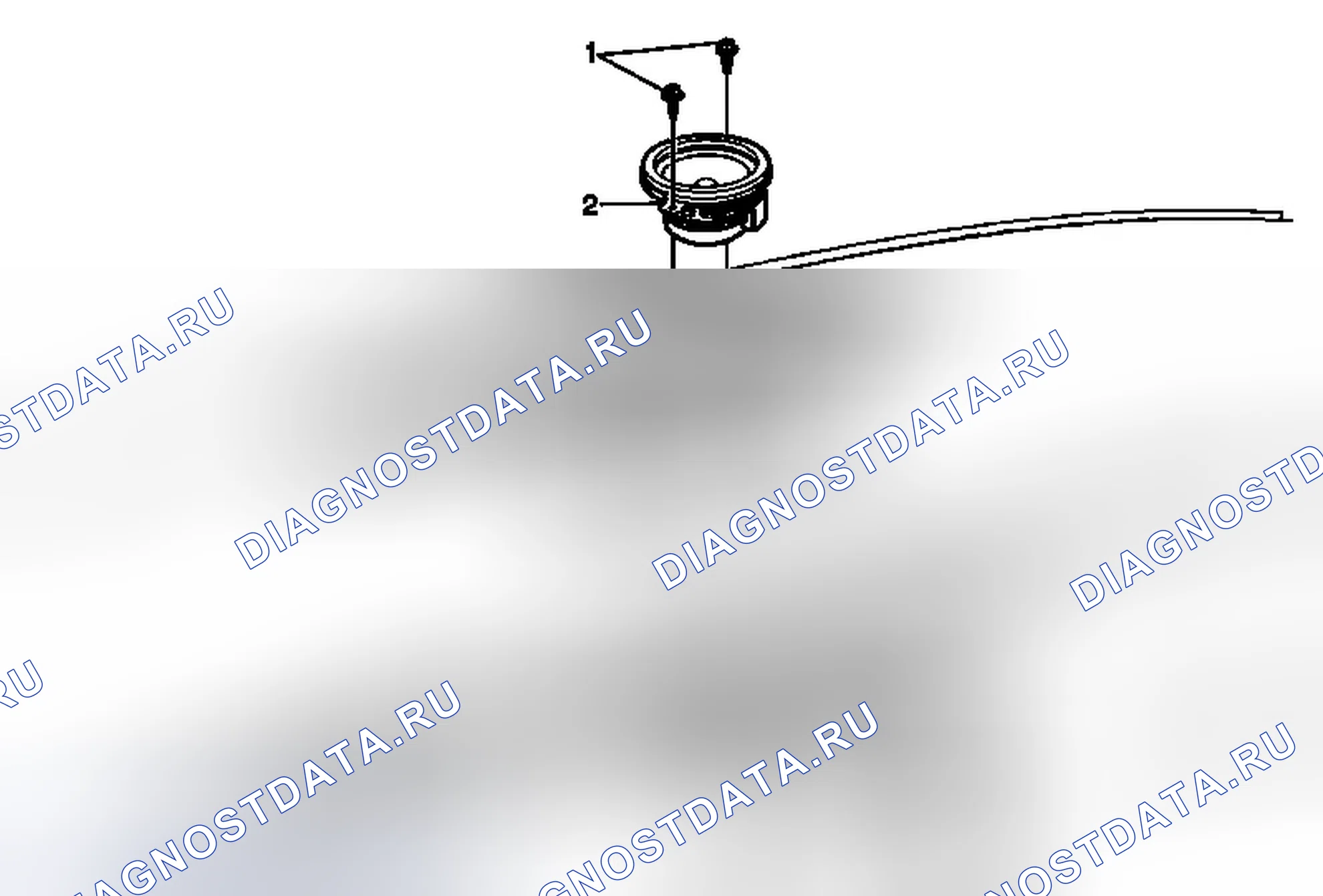 Рис. 25: Замена центрального громкоговорителя радиоблока. Chevrolet Camaro V