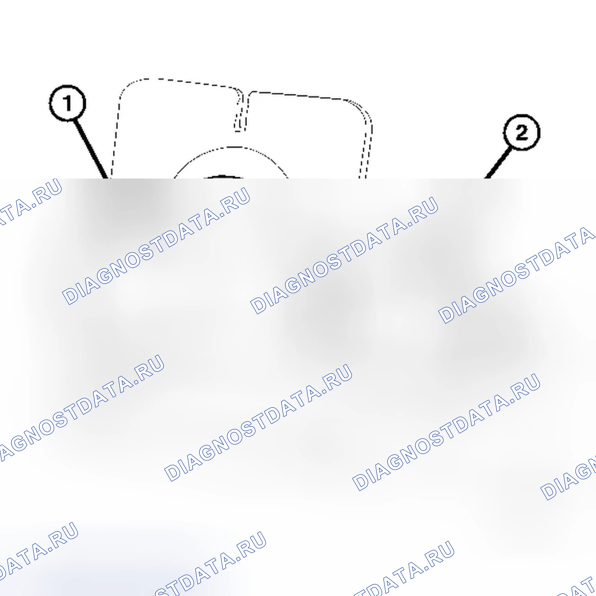 Рис. 6: ДЕМОНТАЖ. Chrysler Pacifica CS