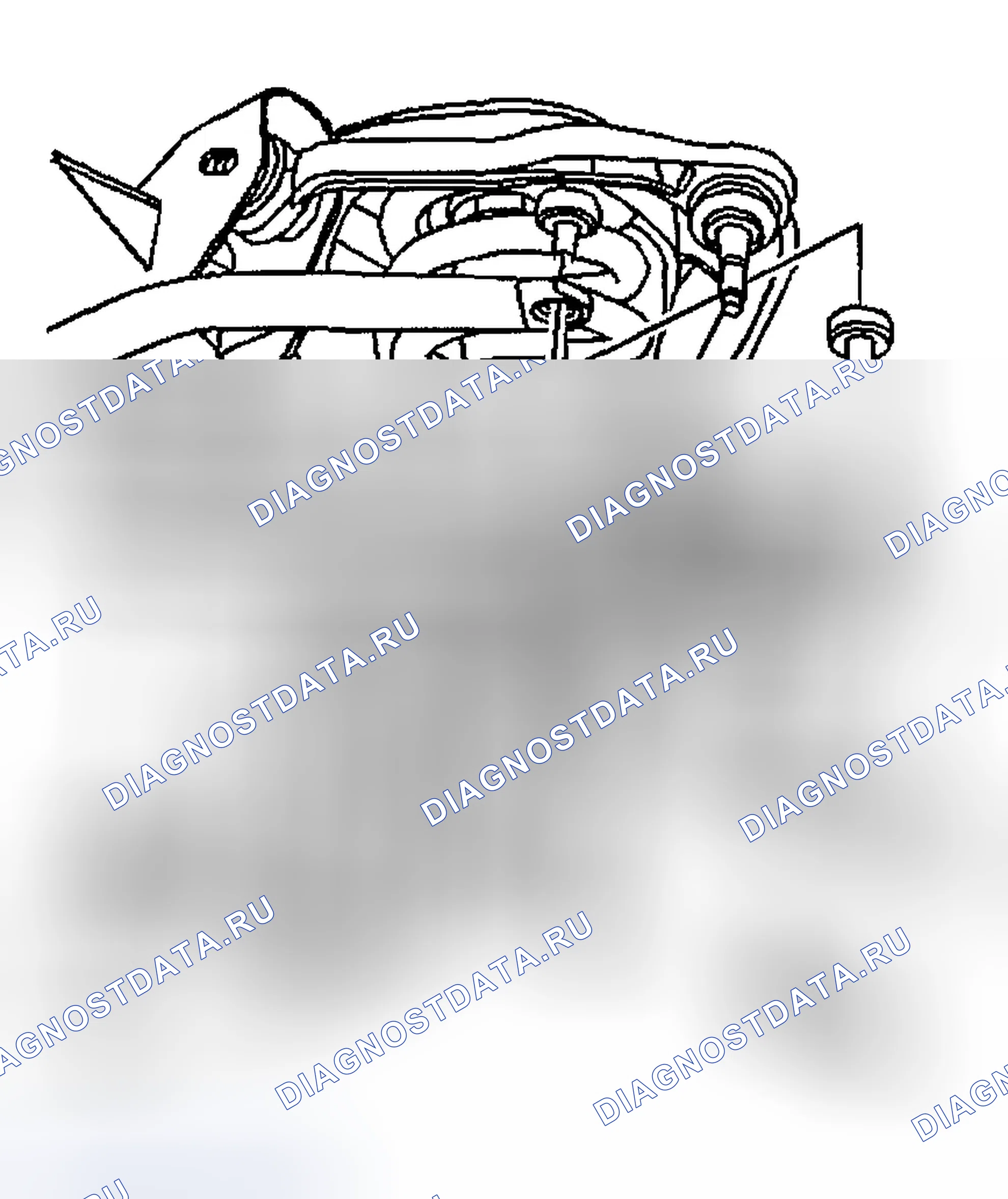Рис. 7: Порядок демонтажа. Chevrolet Chevy Express H2500 