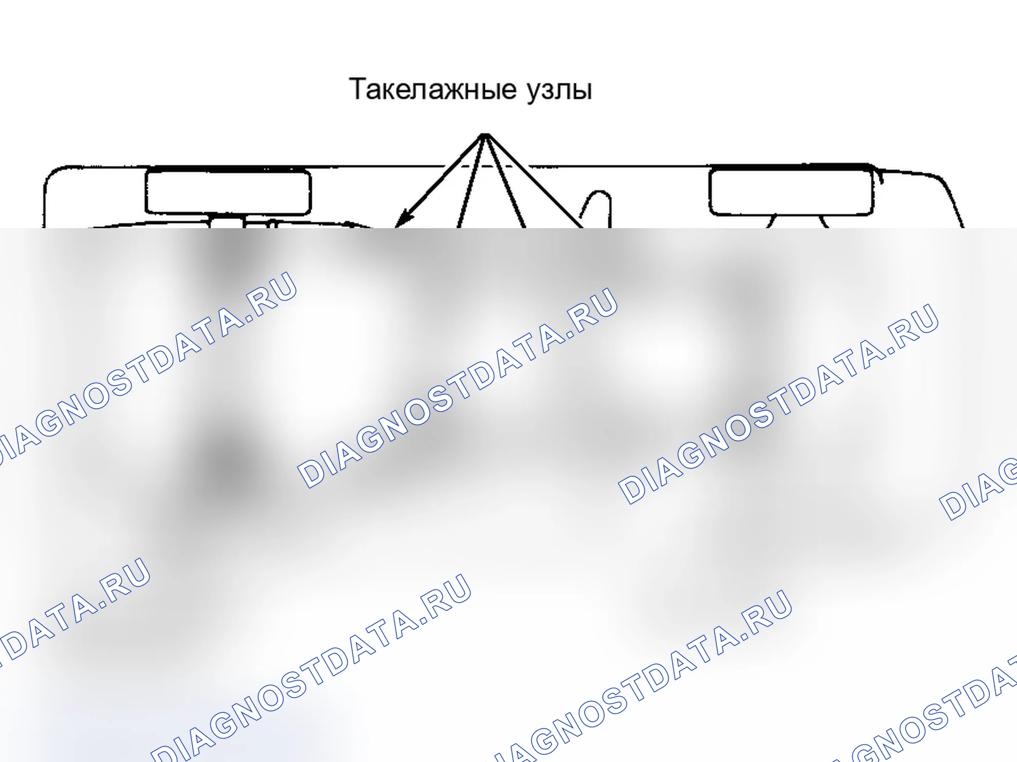 Рис. 6: Jacking и Hoisting Points (Montero) Предоставлено Mitsubishi Motor Sales of America.. Mitsubishi Mirage III