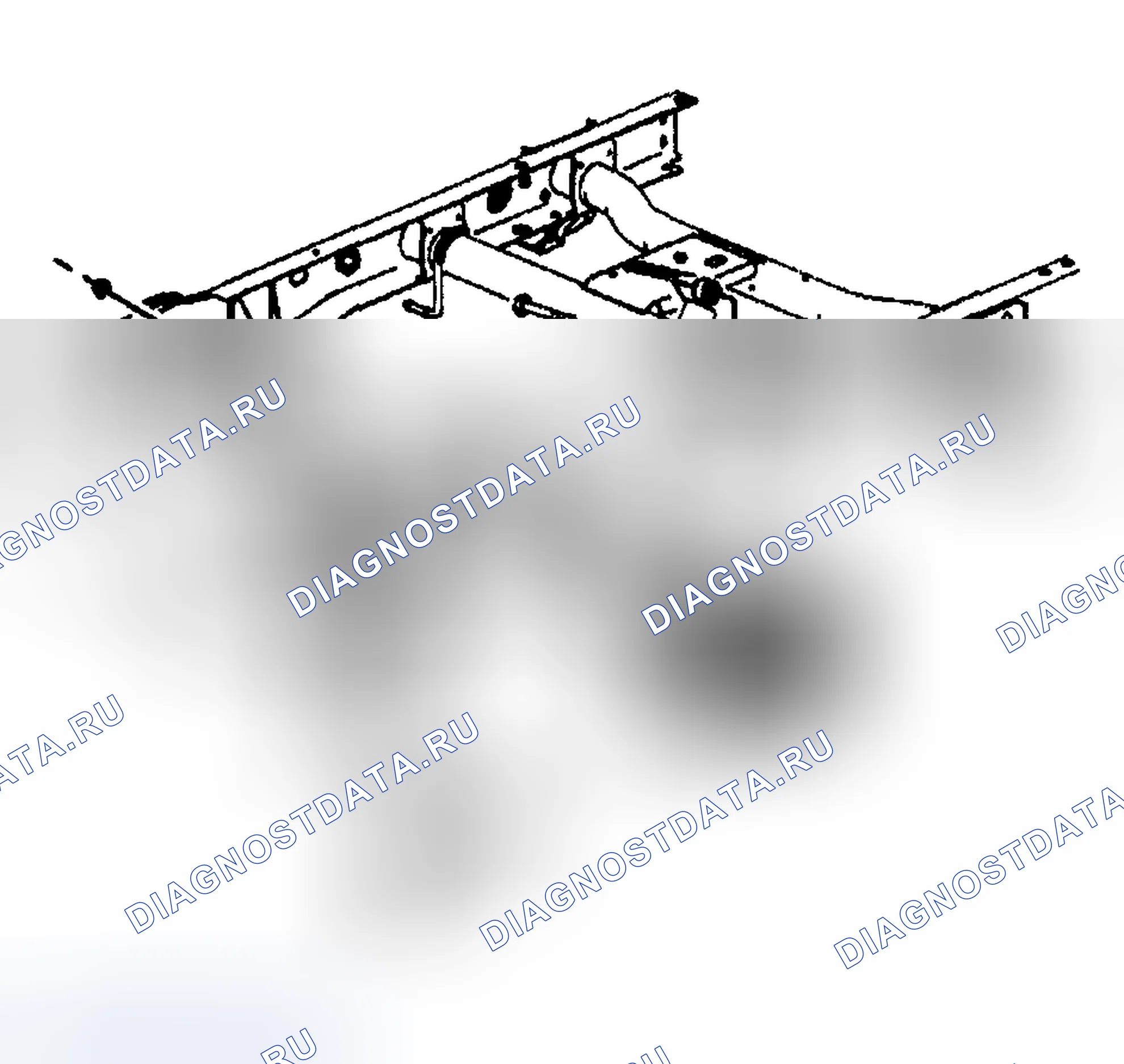 Рис. 7: Порядок демонтажа. GMC Cab & Chassis Sierra 3500 GMT800 early