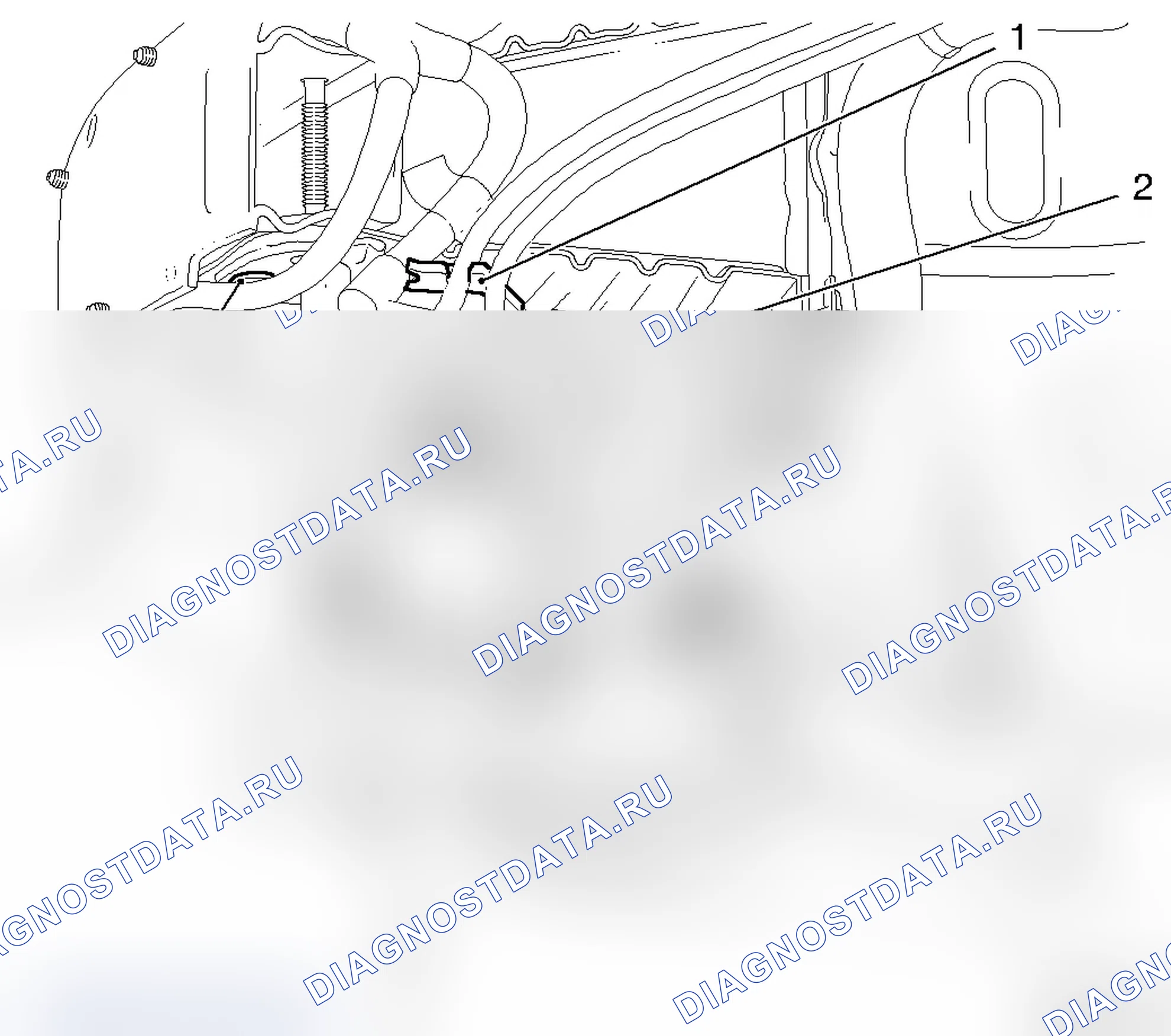 Замена бачка для воды устройства очистки и омывания стекла. Opel Zafira B