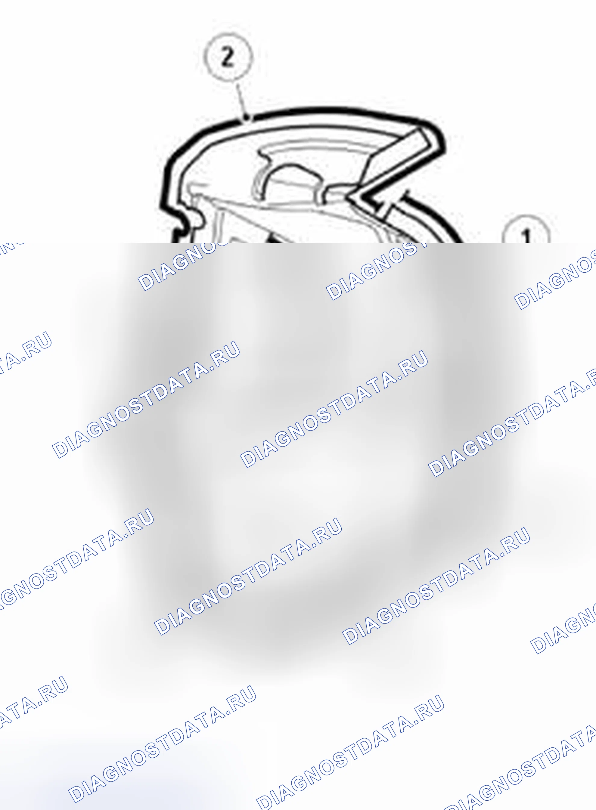 Рис. 120: ДЕМОНТАЖ. Land Rover Range Rover Sport I