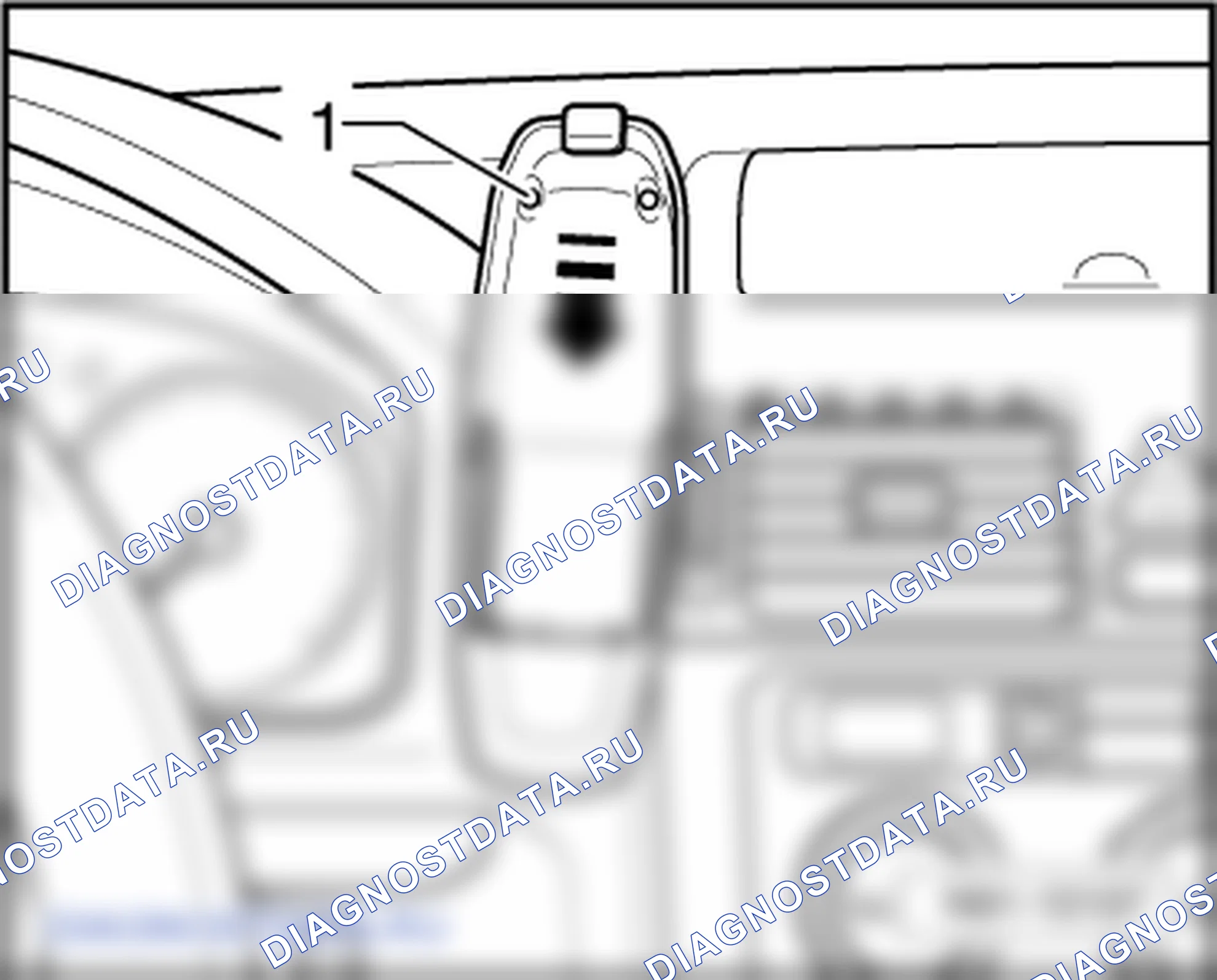 Телефонное устройство. Volkswagen Touran I