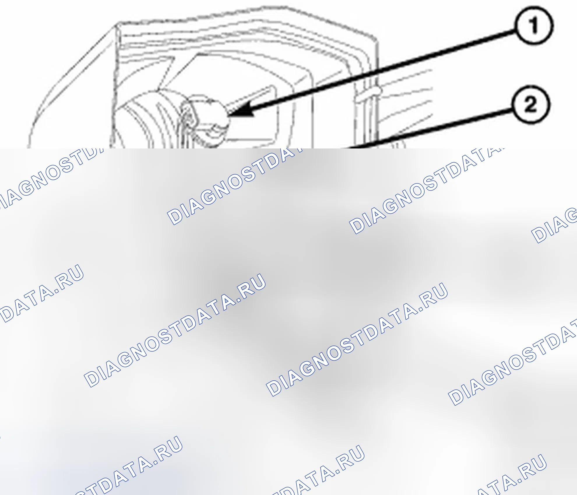 Рис. 20: ХВОСТОВИК ЛАМПЫ - КОЛБА. Dodge Caliber I