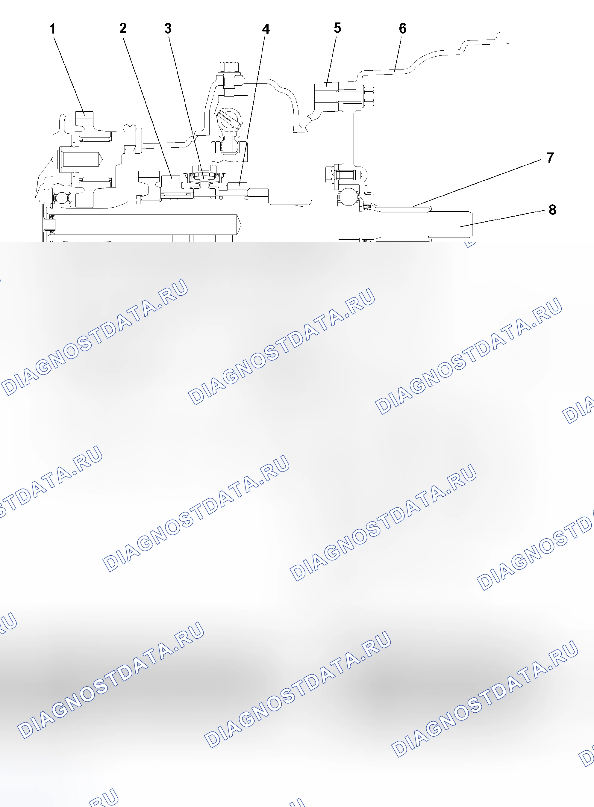 Рис. 216: Разрез. Mitsubishi Lancer IX рестайлинг