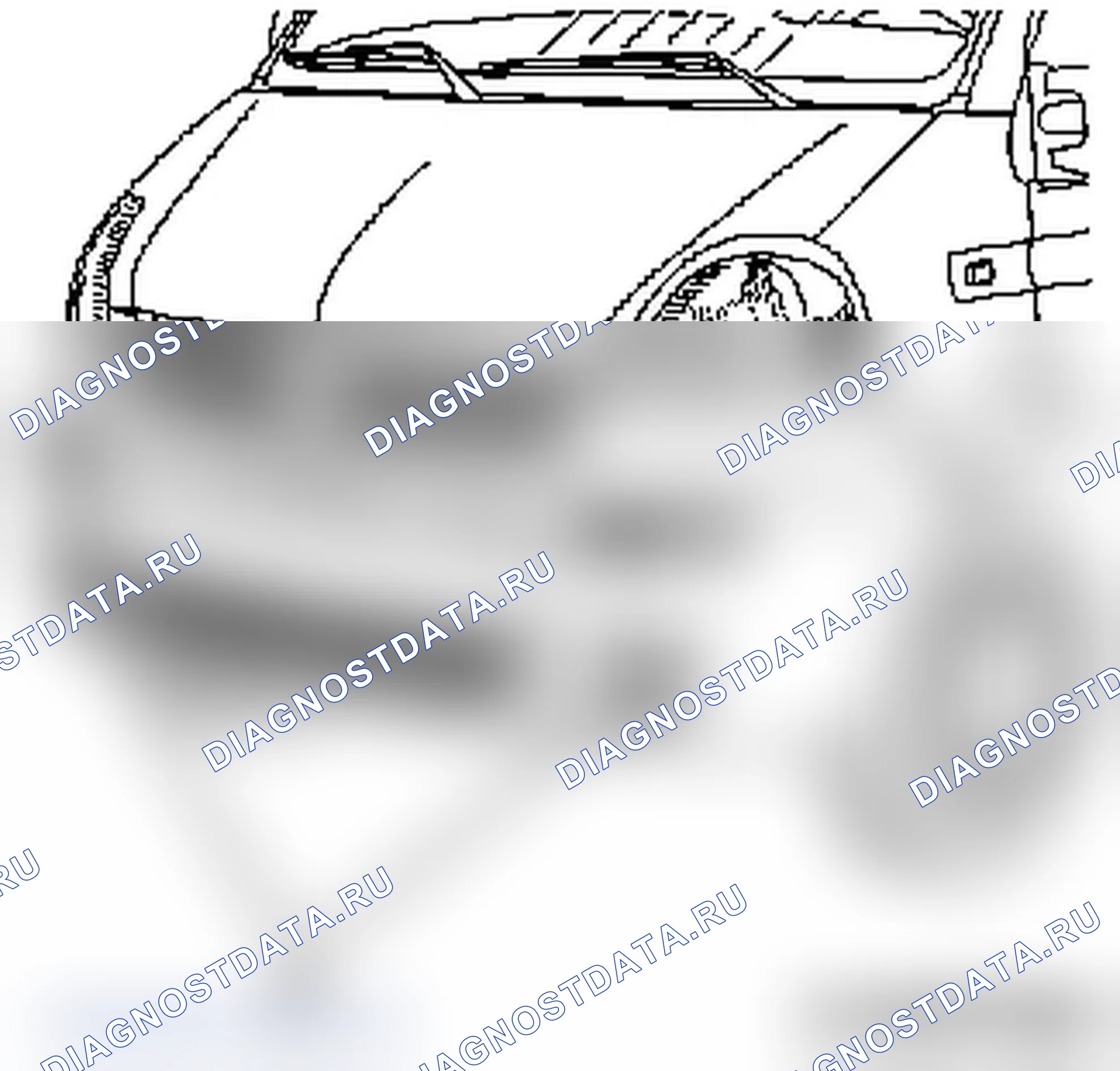 Наружное осветительное оборудование. Opel Movano A